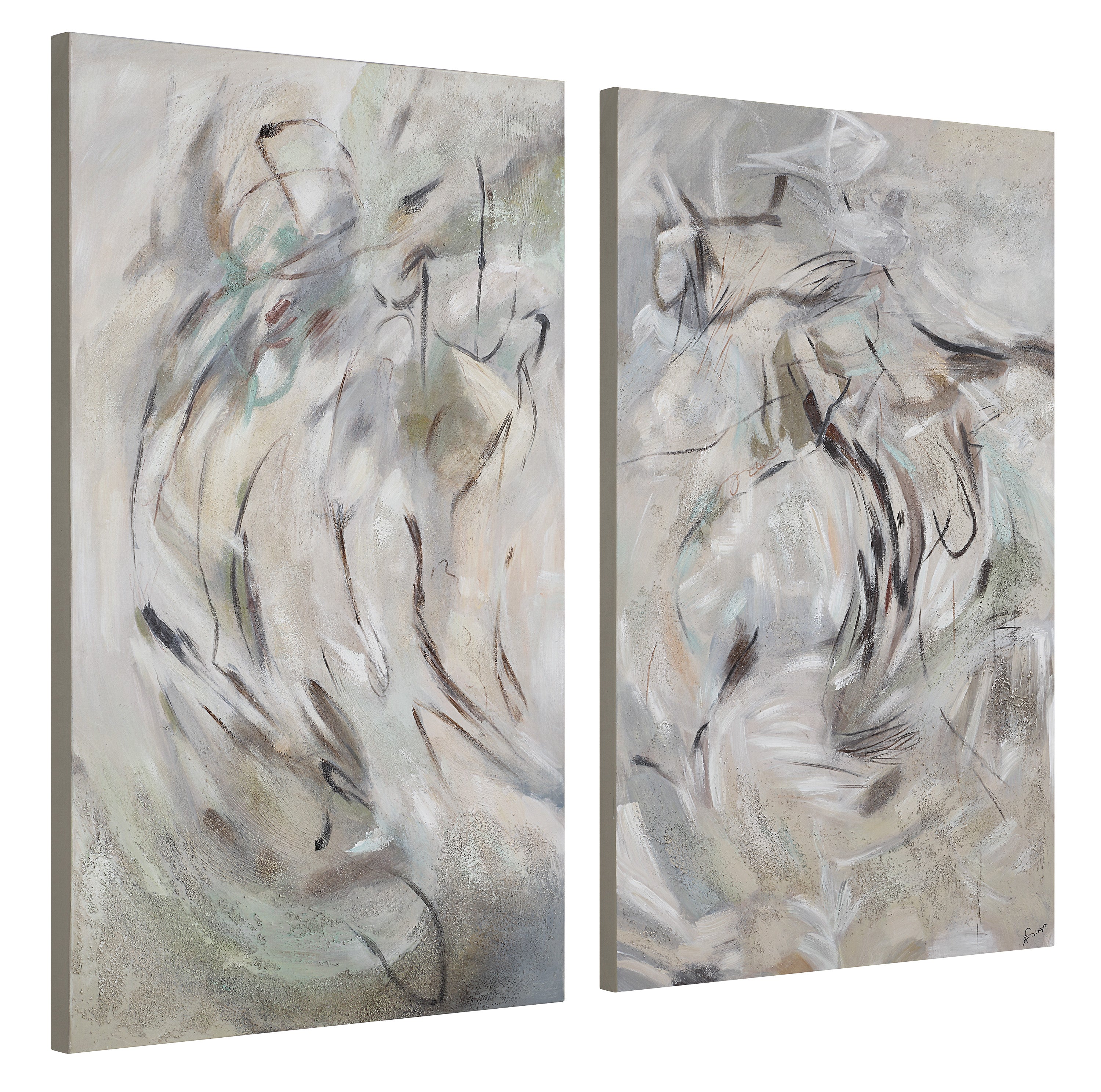 Torres 50" H x 30" W Canvas Art, (2 Piece Set) - Angle Image - OL2237