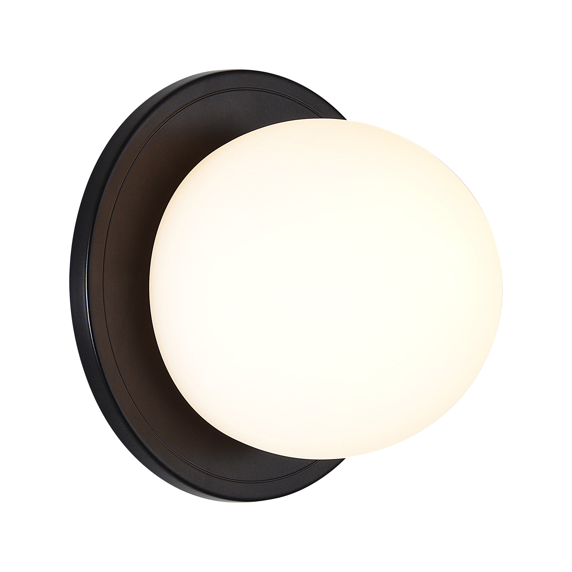 Sybils 6.5" Length Wall Sconce, Matte Black - Detail Image - WS126