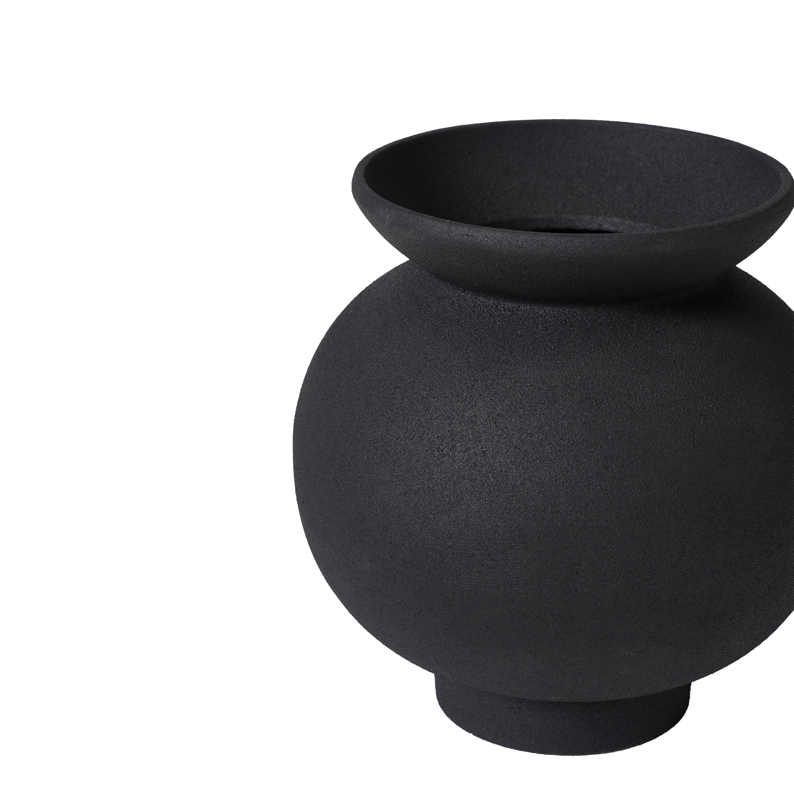 Cadiz Indoor Vase, Black - Additional Images - VAS296