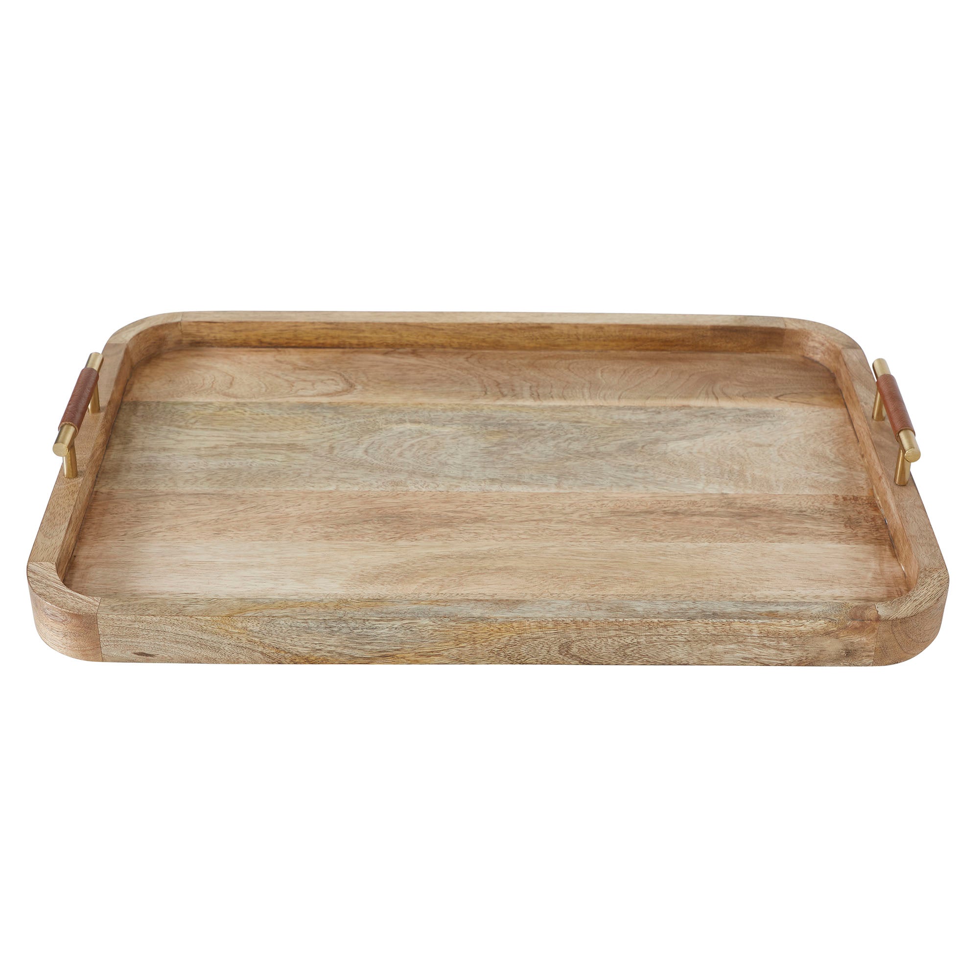 Mango Indoor Mango Wood Tray, Natural - Main Image - STA784