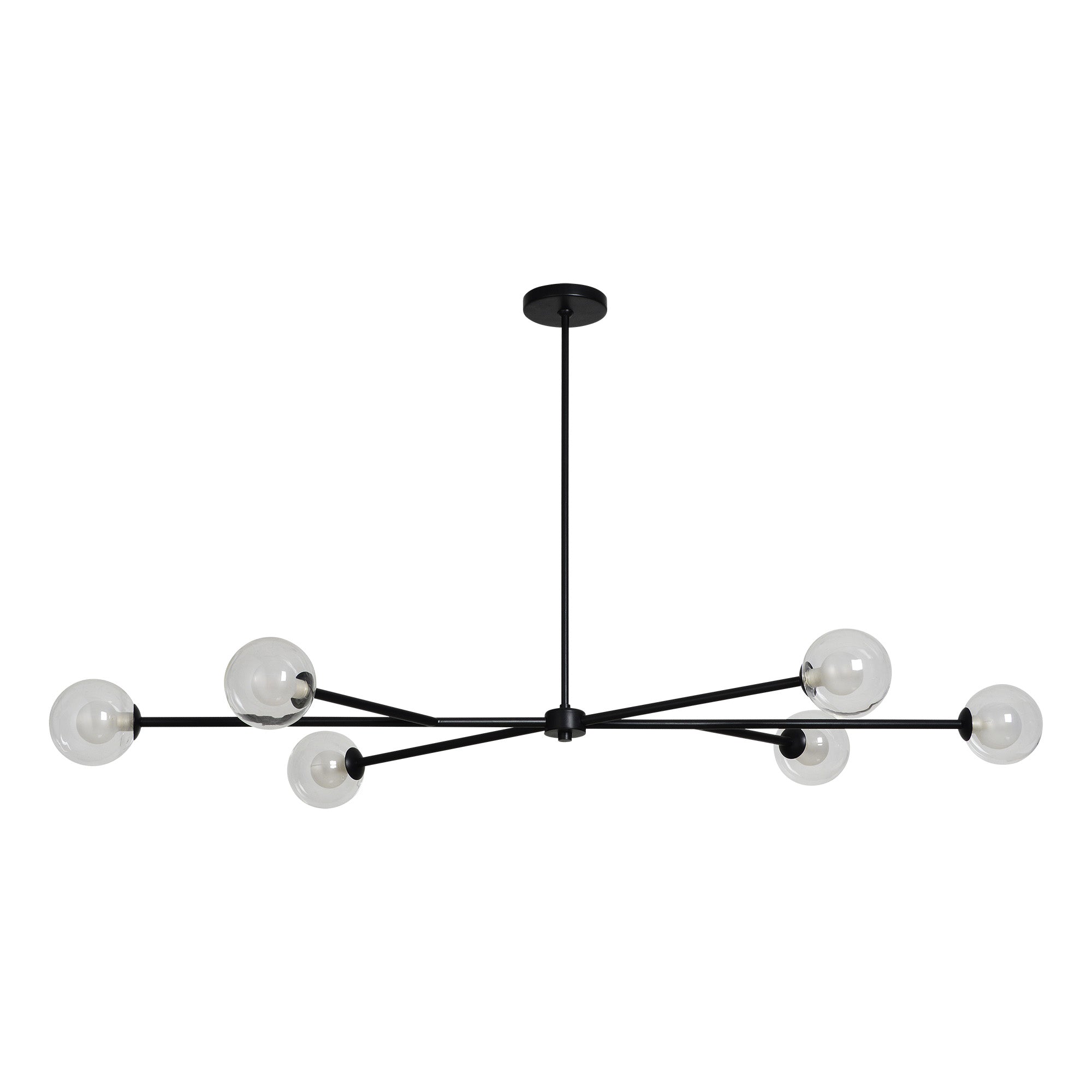 Endah 4.75" Length Ceiling Fixture, Matte Black - Main Image - LPC4442