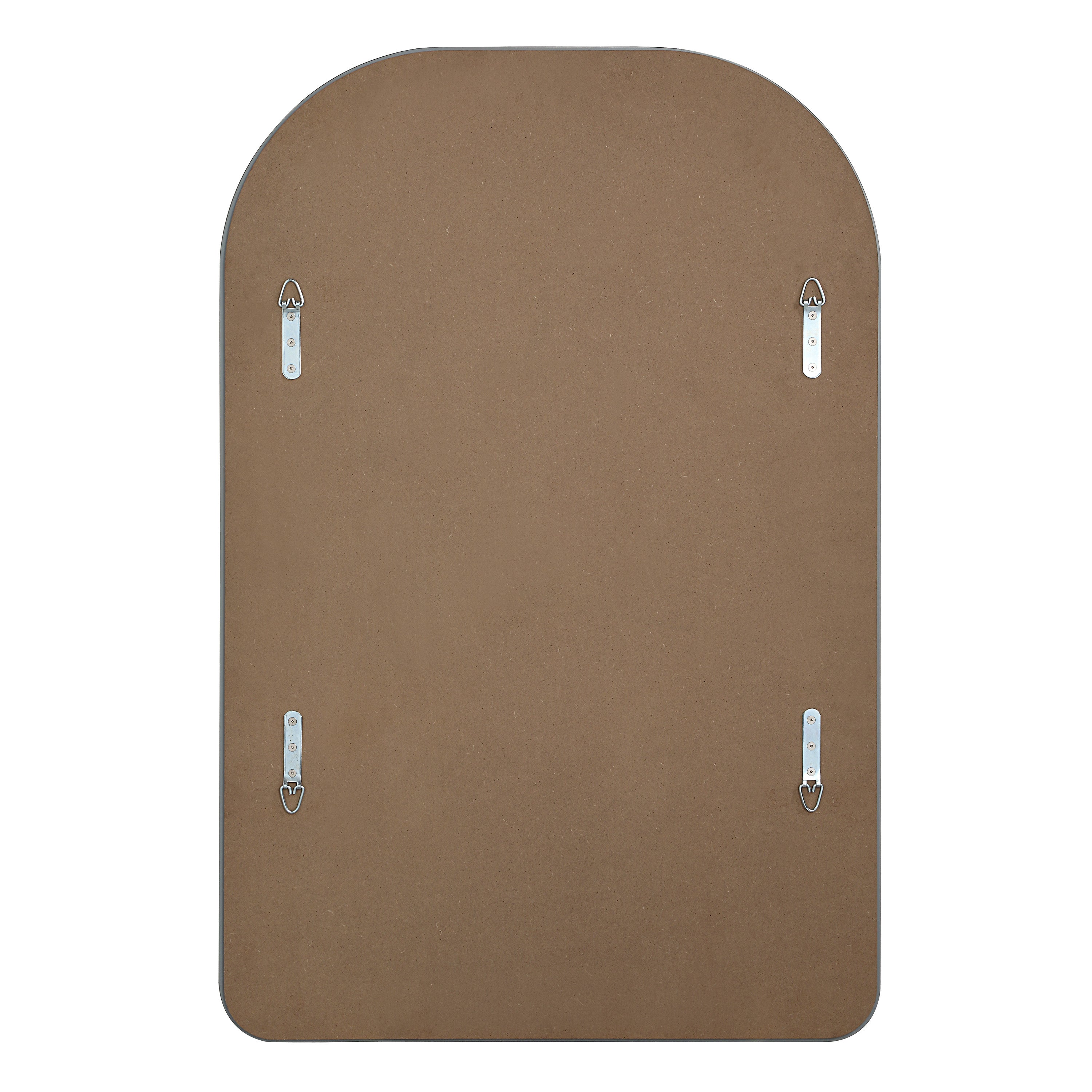 Chania 36" H x 24" W Wall Mirror, Grey - Backing Image - MT2695