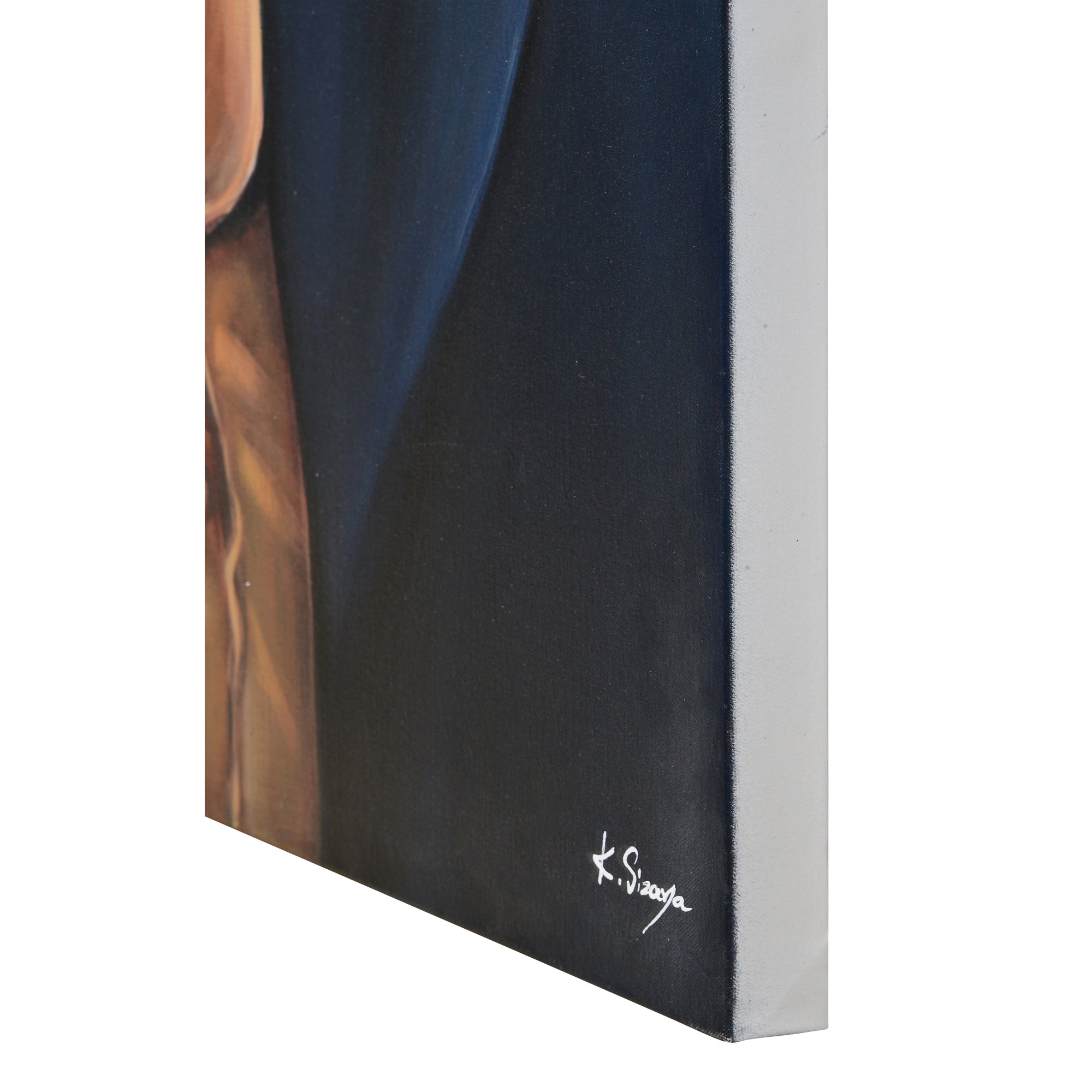 Tribec 30" Wide Canvas Art, Charcoal - Additional Images - OL1946