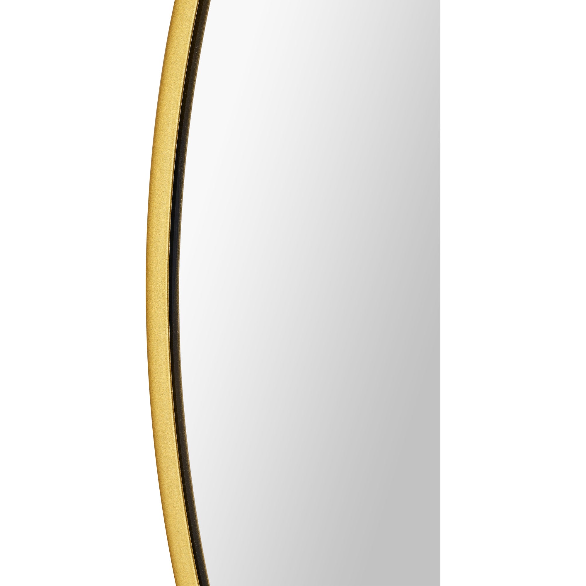 Alegre 30" Tall Round Wall Mirror, Yellow - Detail Image - MT2528