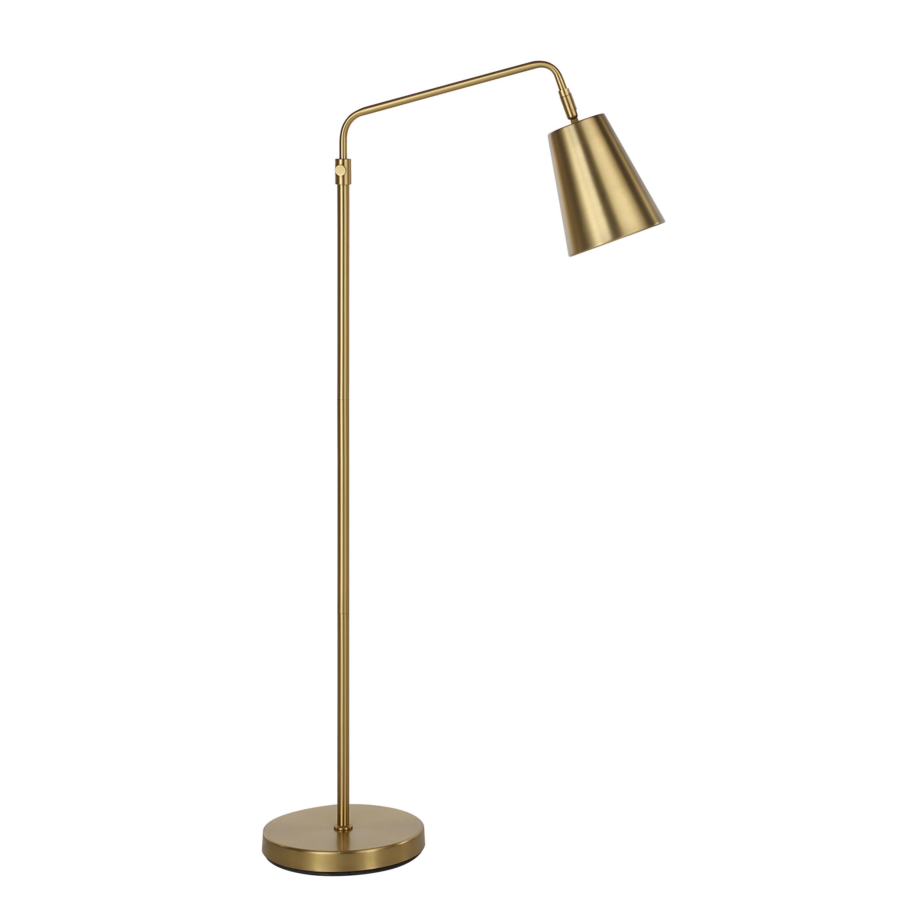 Vidura 47.5" Height Floor Lamp, Yellow - Additional Image 2 - LPF3179