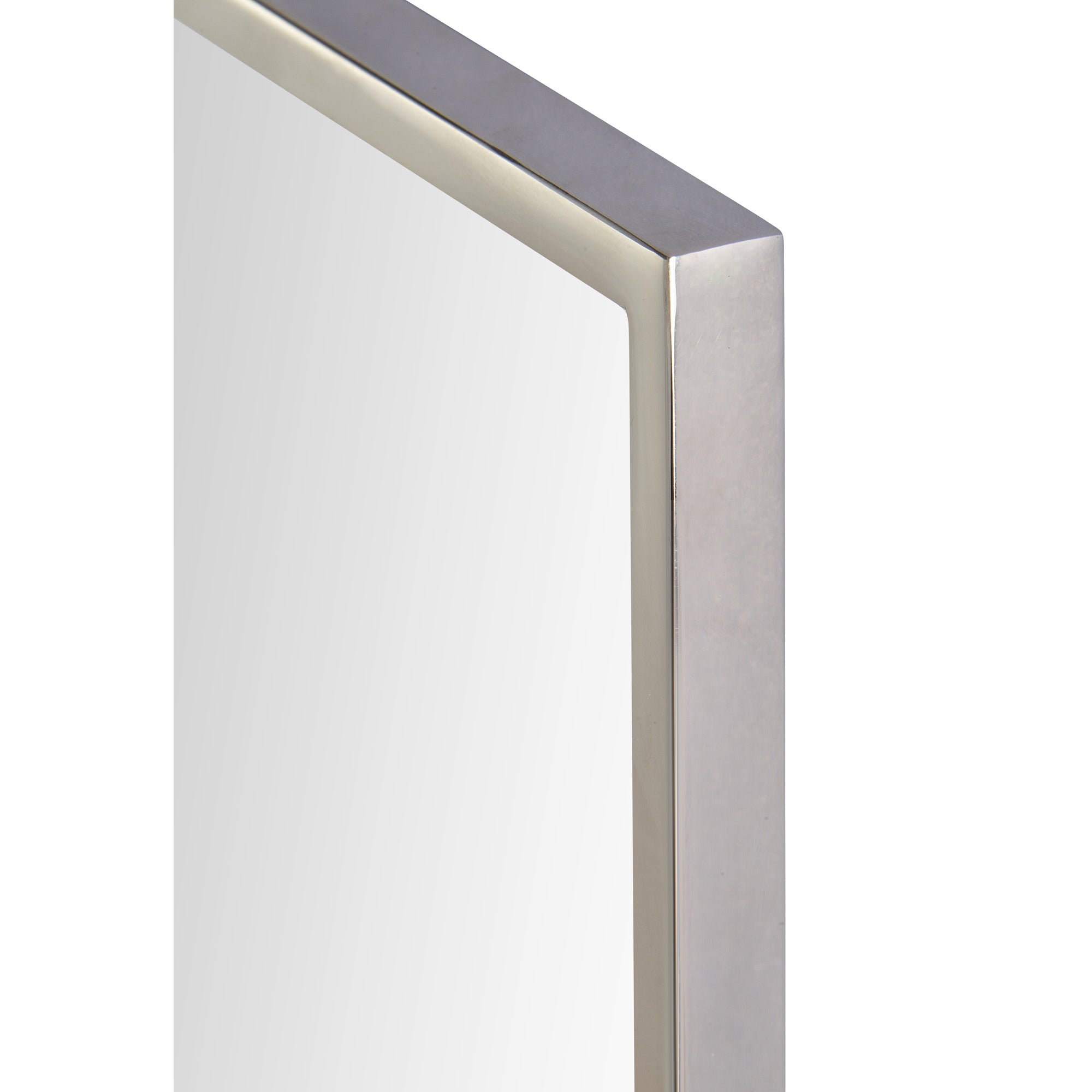 Carmelle 40" Tall Rectangle Wall Mirror, Grey - Additional Images - MT2346