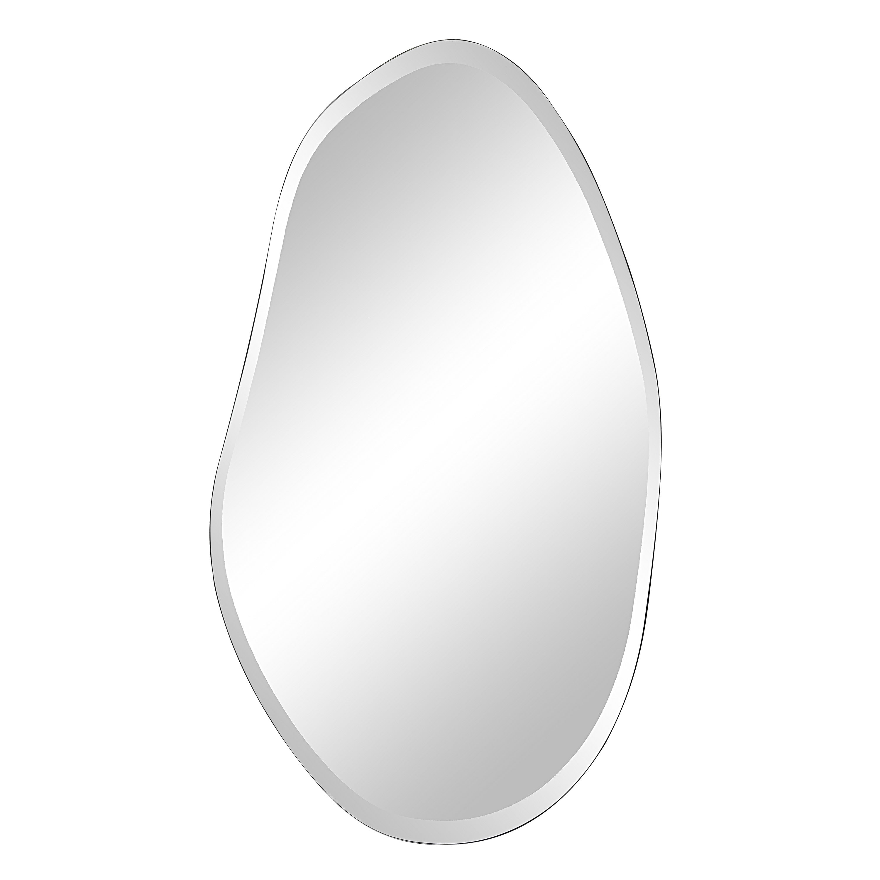 Anogia 40" H x 22" W Wall Mirror, Grey - Main Image - MT2697