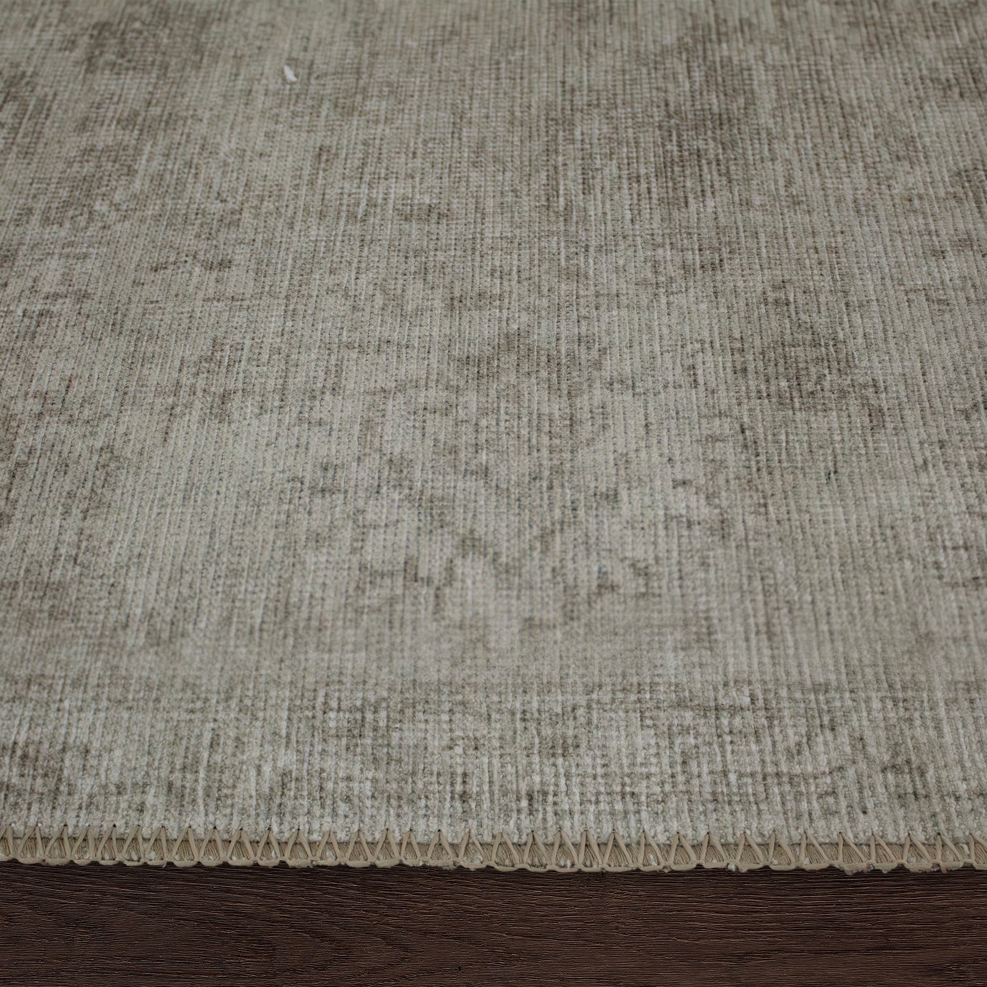 Chloe 7'6" x 10'2" ft Handwoven Indoor Rug, Taupe/Olive - Angle Image - RCHL-31182-810