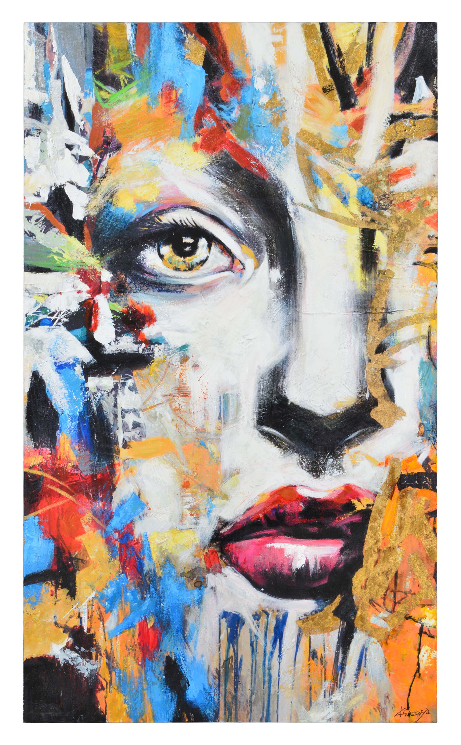 Ara 36" Wide Canvas Art, Multiple - Main Image - OL1675