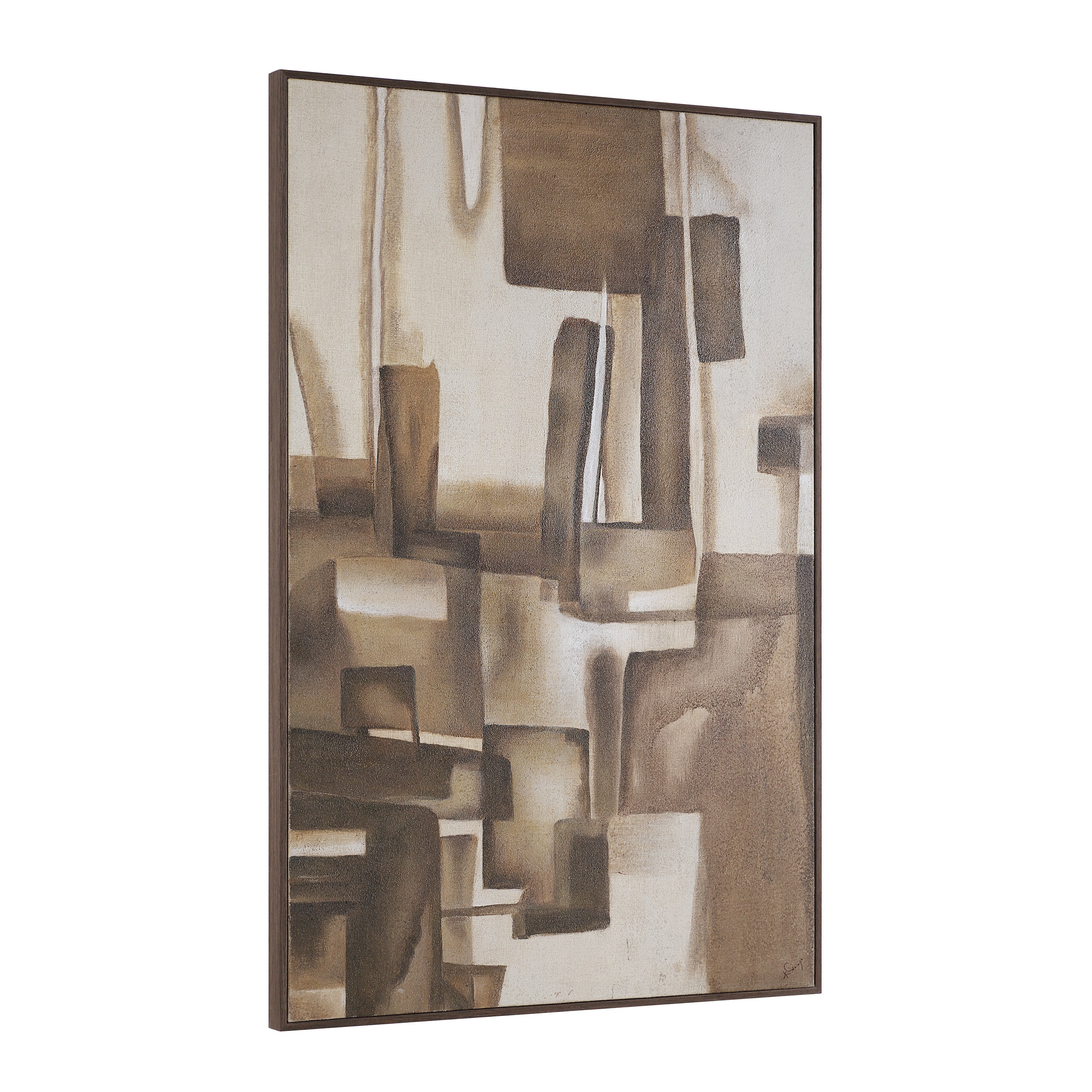 Iberis 60" H x 40" W Canvas Art - Angle Image - OL2247
