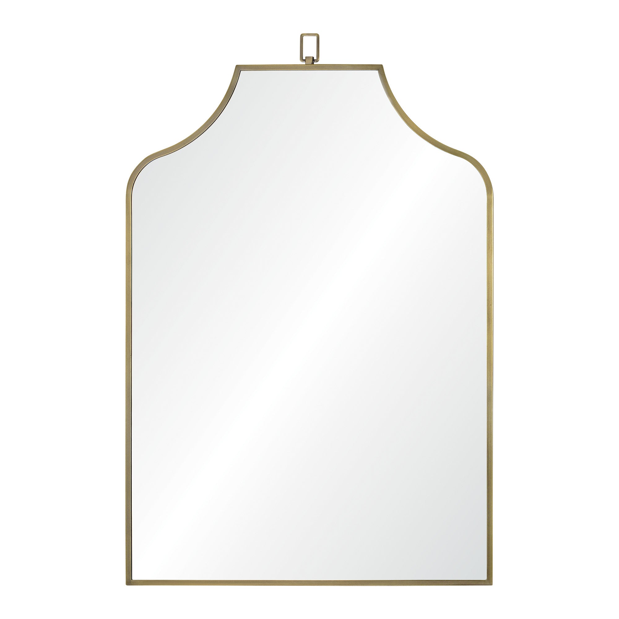 Calliope 45" Tall Irregular Wall Mirror, Yellow - Main Image - MT2547