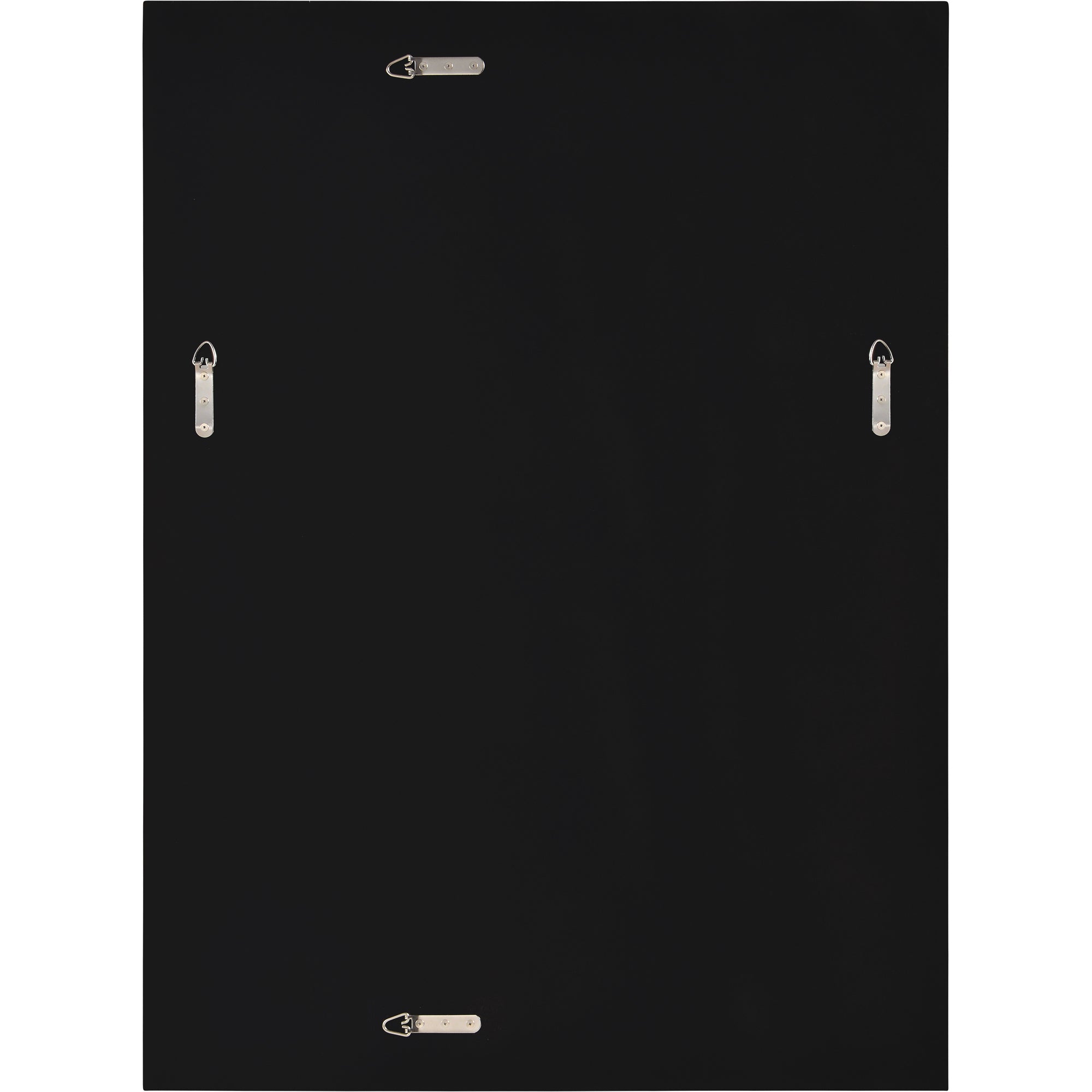 Carmelle 40" Tall Rectangle Wall Mirror, Grey - Backing Image - MT2346