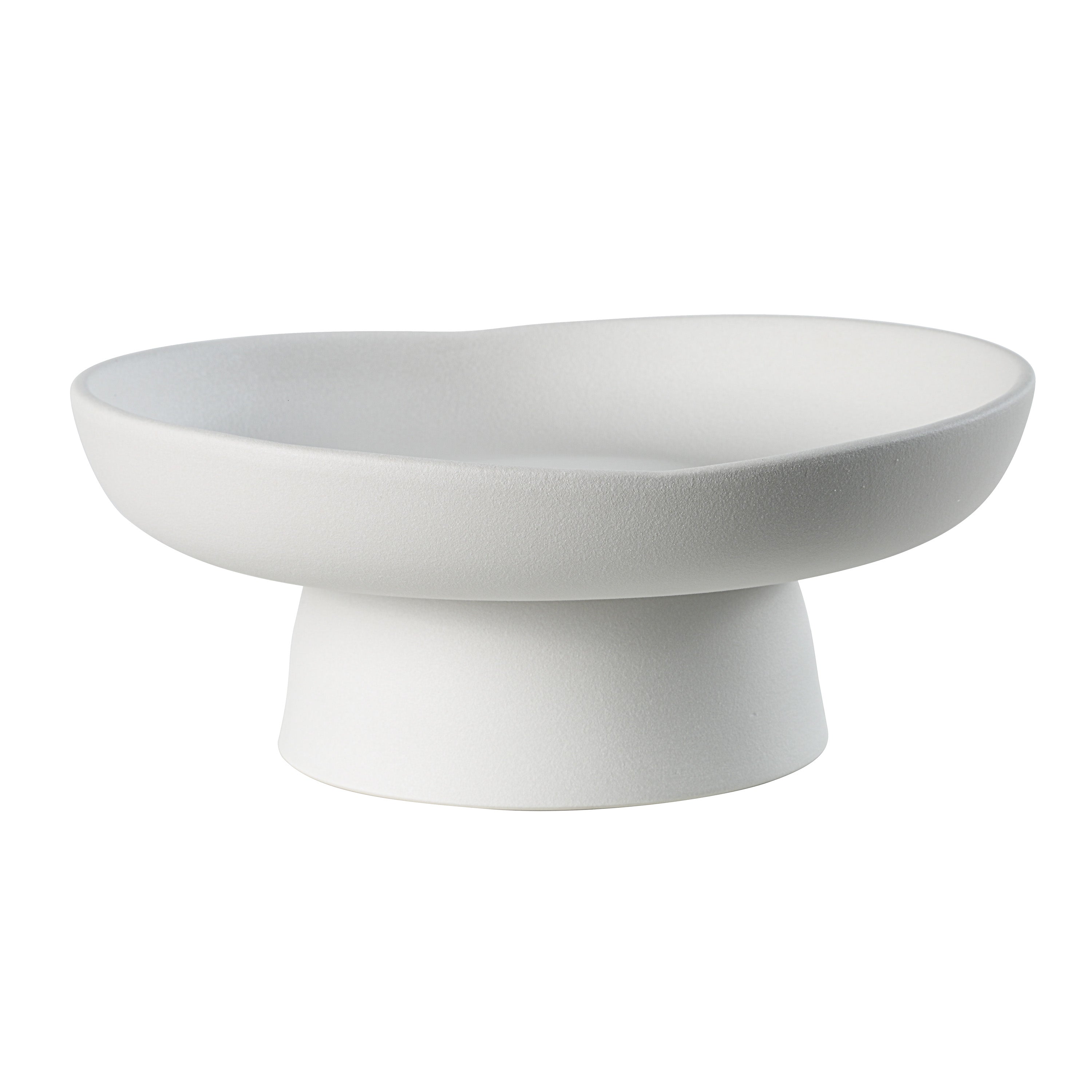 Malabo Indoor Porcelain Ceramic Bowl, Matte Off-White - Main Image - VAS258