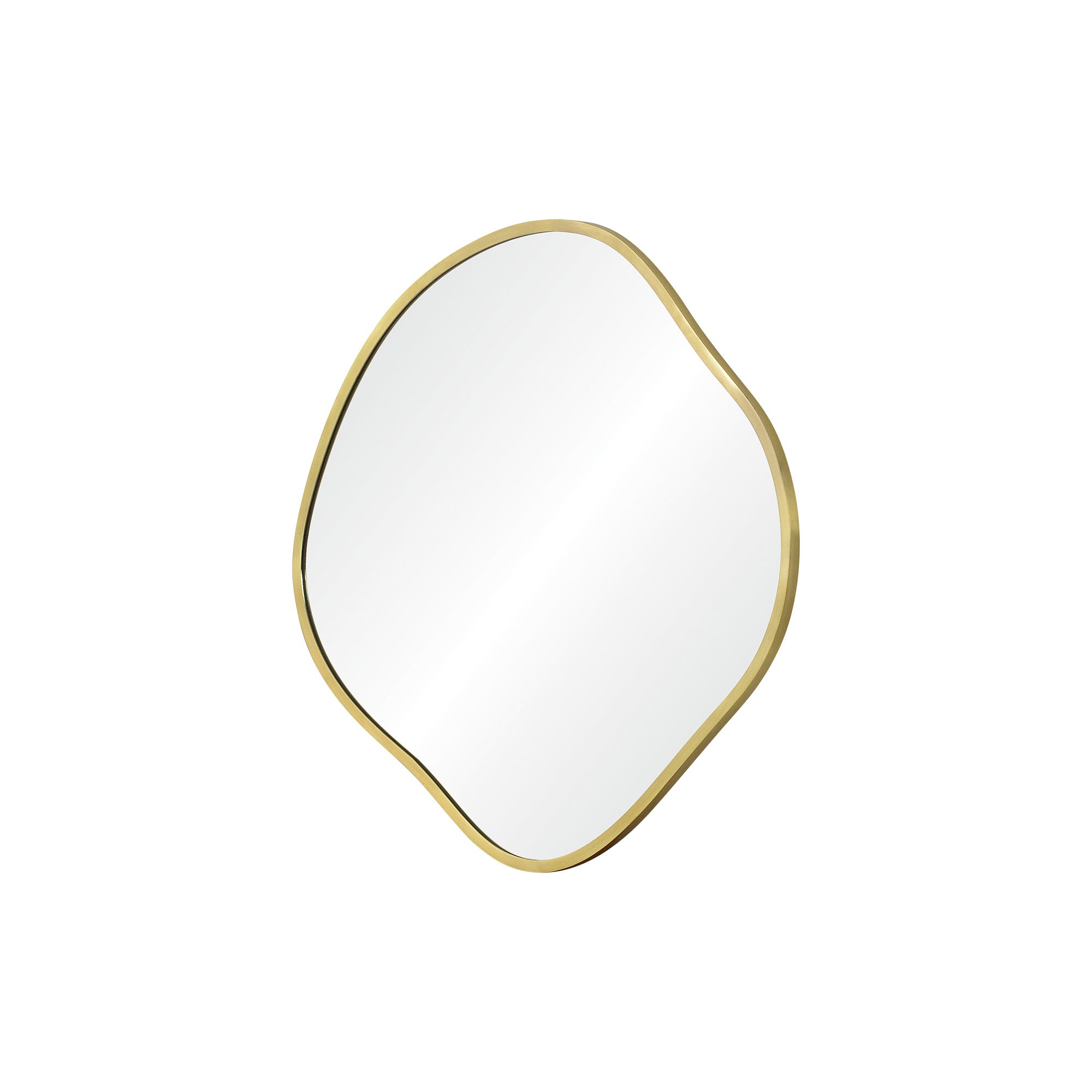 Nucleus 36/24/16" Tall Irregular Wall Mirror, Yellow - Additional Image 5 - MT2549