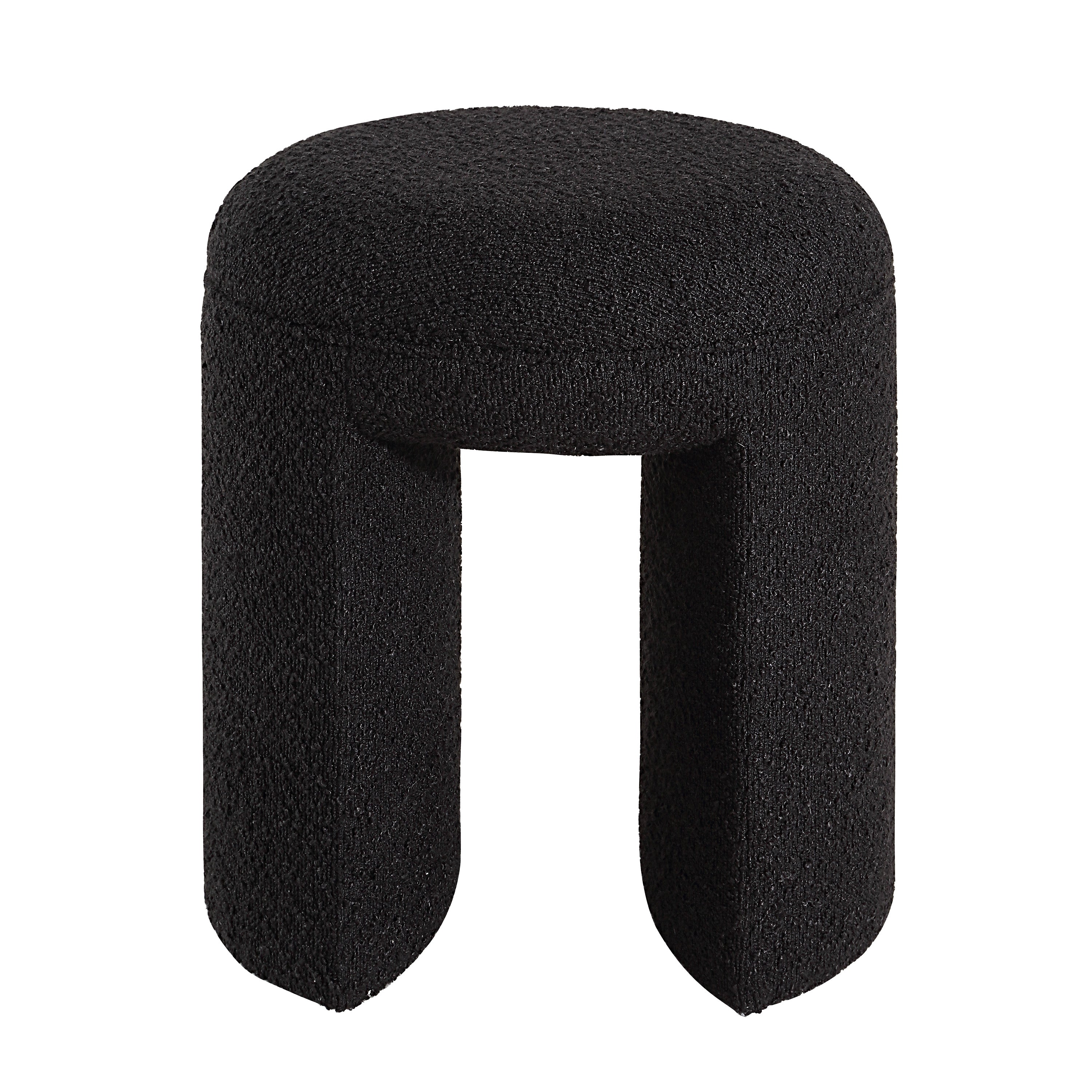 Amrah 16.93" Height Stool, Black - Main Image - CHA110