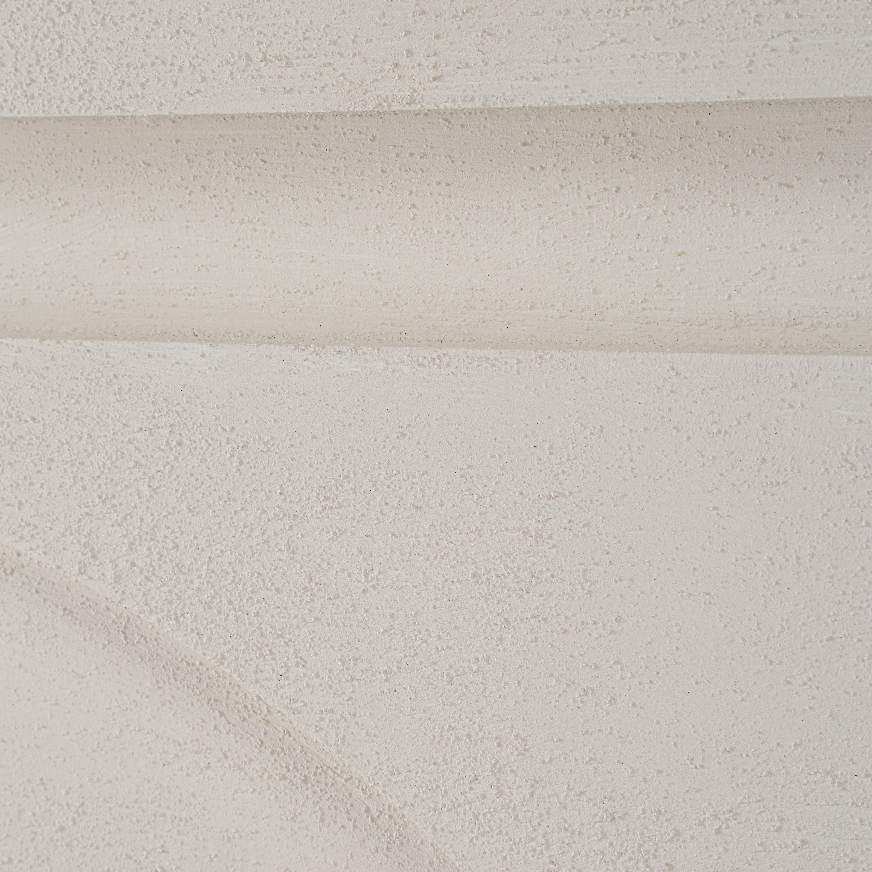 Cadieux 30" Wide Wall Decor, Matte White - Detail Image - W6749