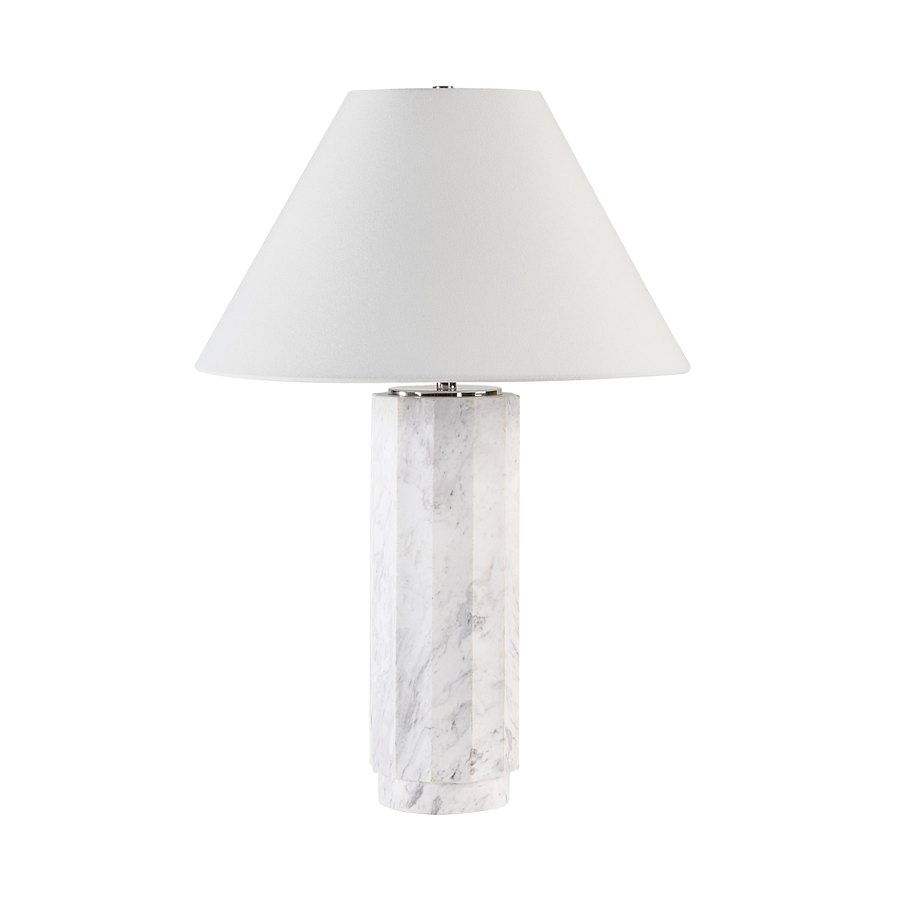 Veda 26.5" Height Table Lamp, White - Main Image - LPT1313