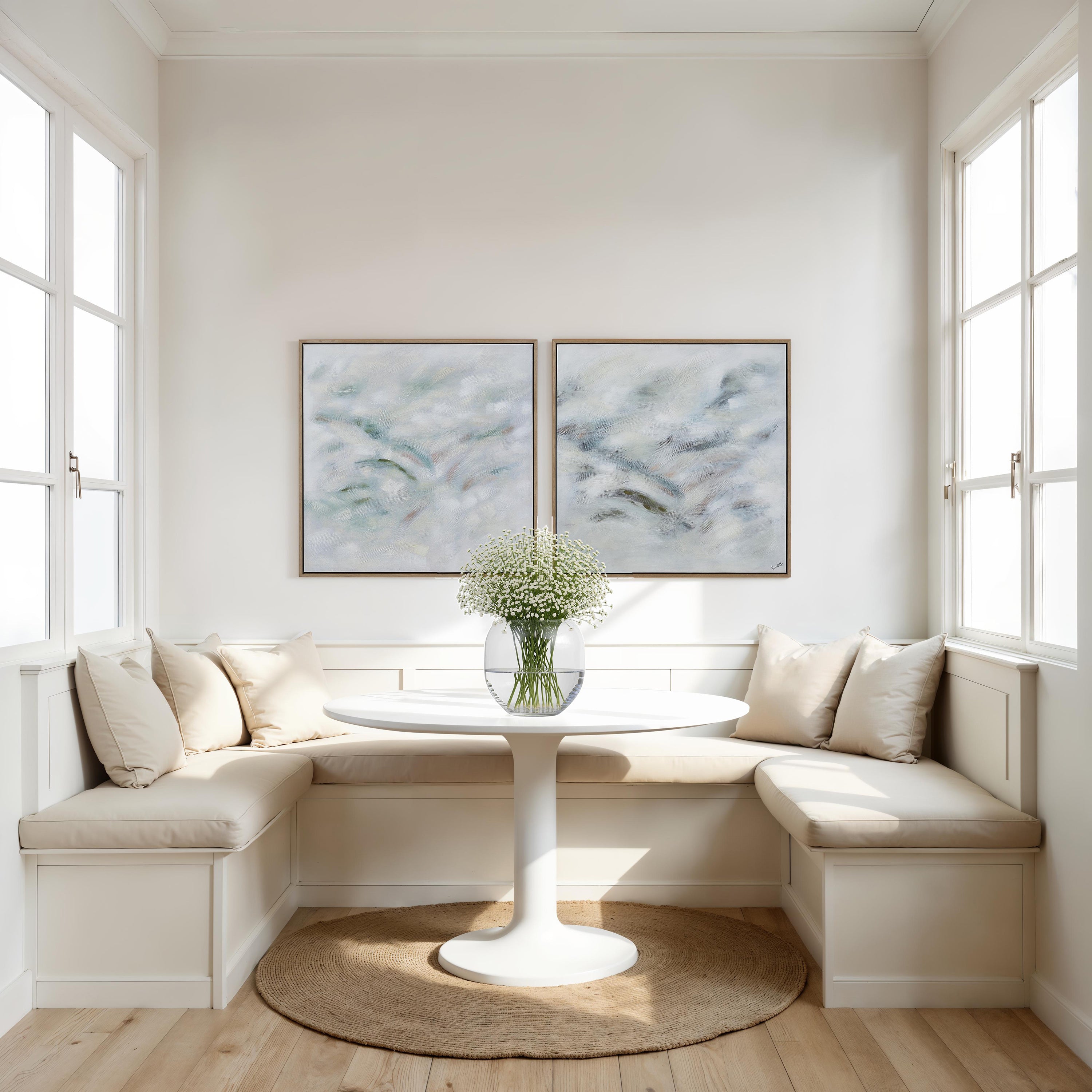 Becks 30" H x 30" W Canvas Art, (2 Piece Set) - White Label Lifestyle Image - OL2241