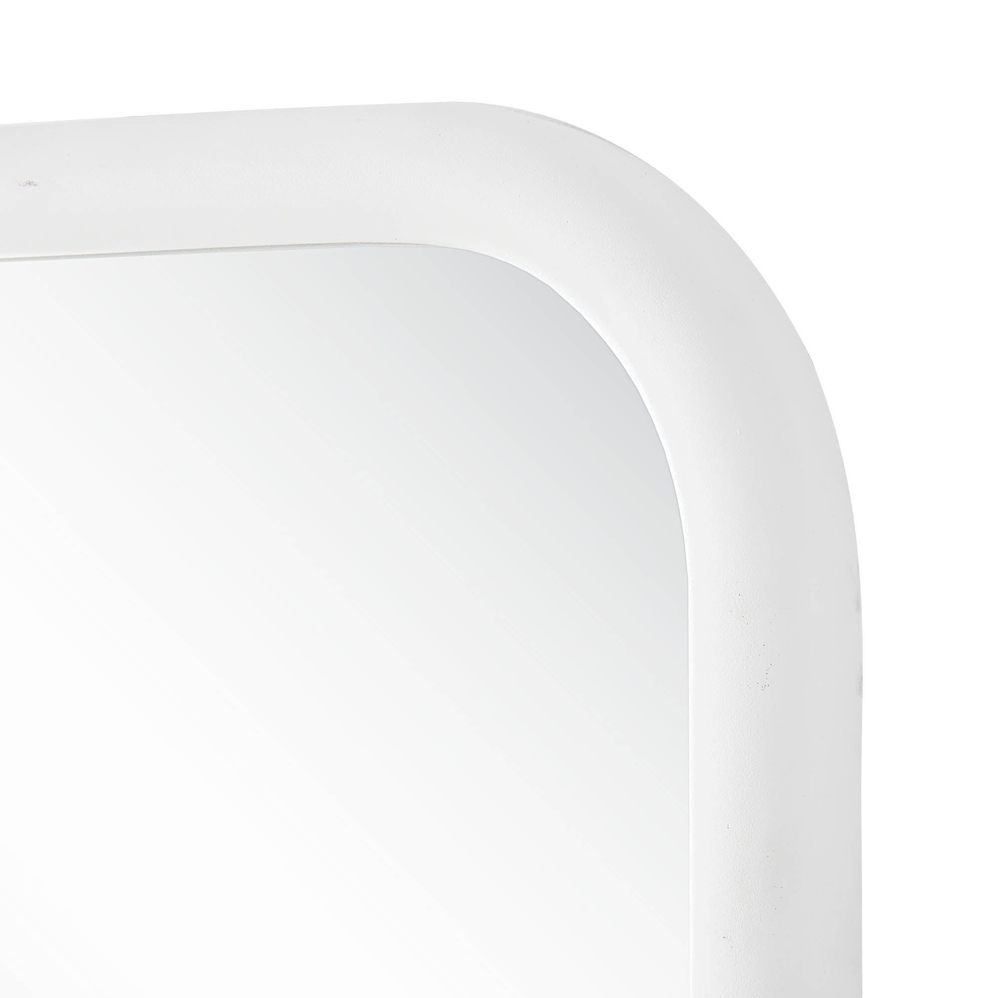 Colima 36" Tall Arch Wall Mirror, White - Detail Image - MT2554