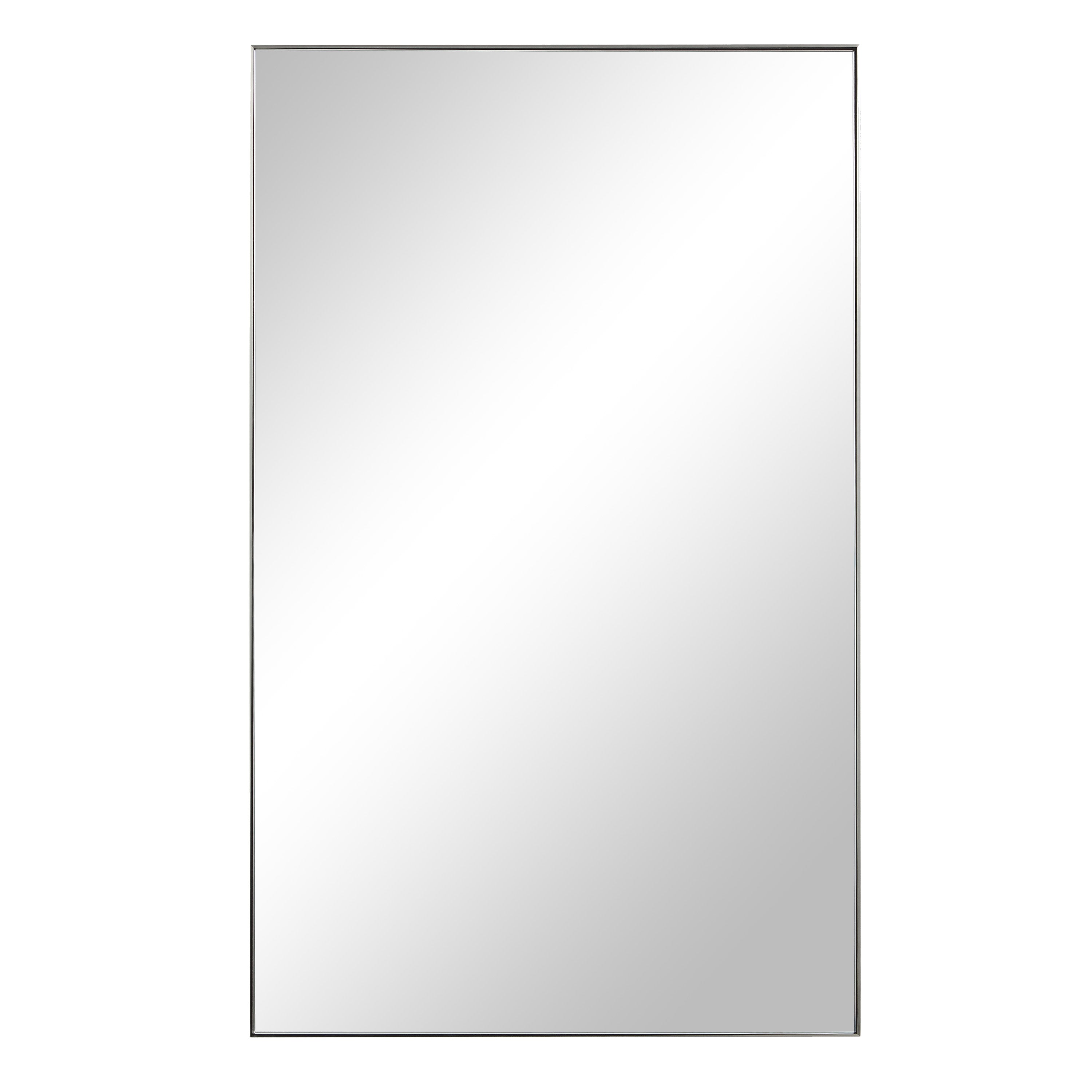 Spili 36" H x 22" W Wall Mirror, Grey - Main Image - MT2700