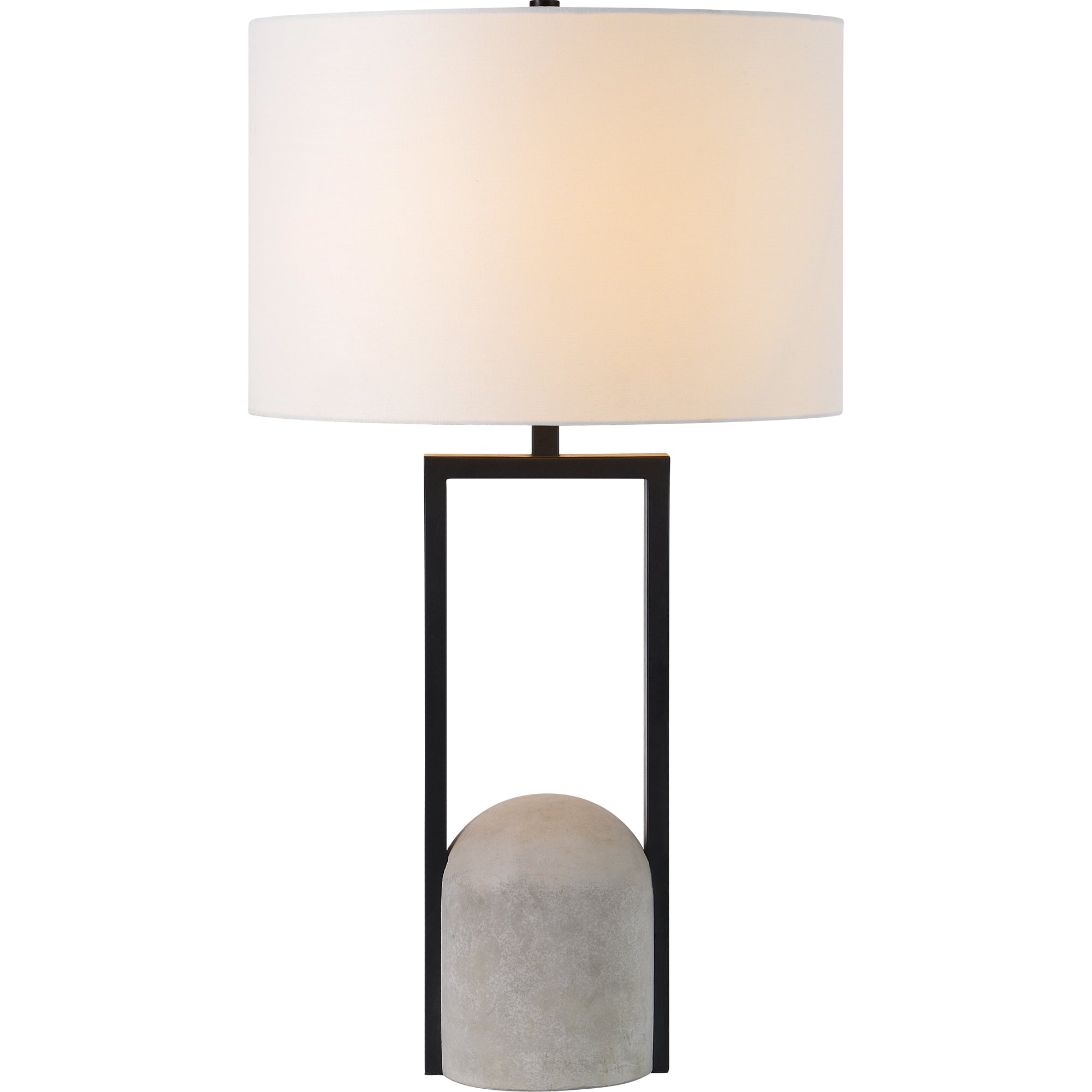 Florah 27.75" Length Table Lamp, Matte Black - Additional Image 3 - LPT1231