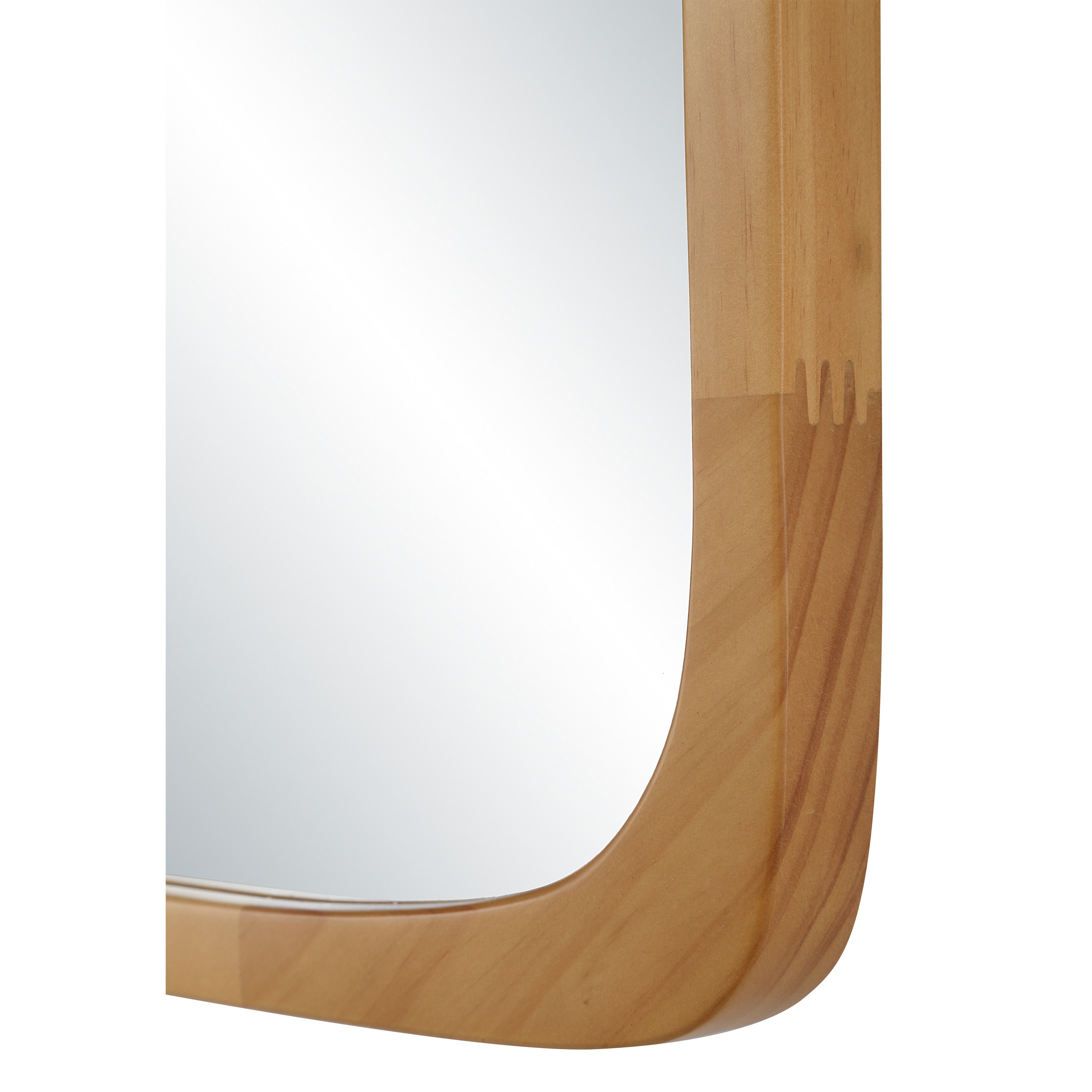 Scisto 36" H x 24" W Wall Mirror, Beige - Detail Image - MT2755