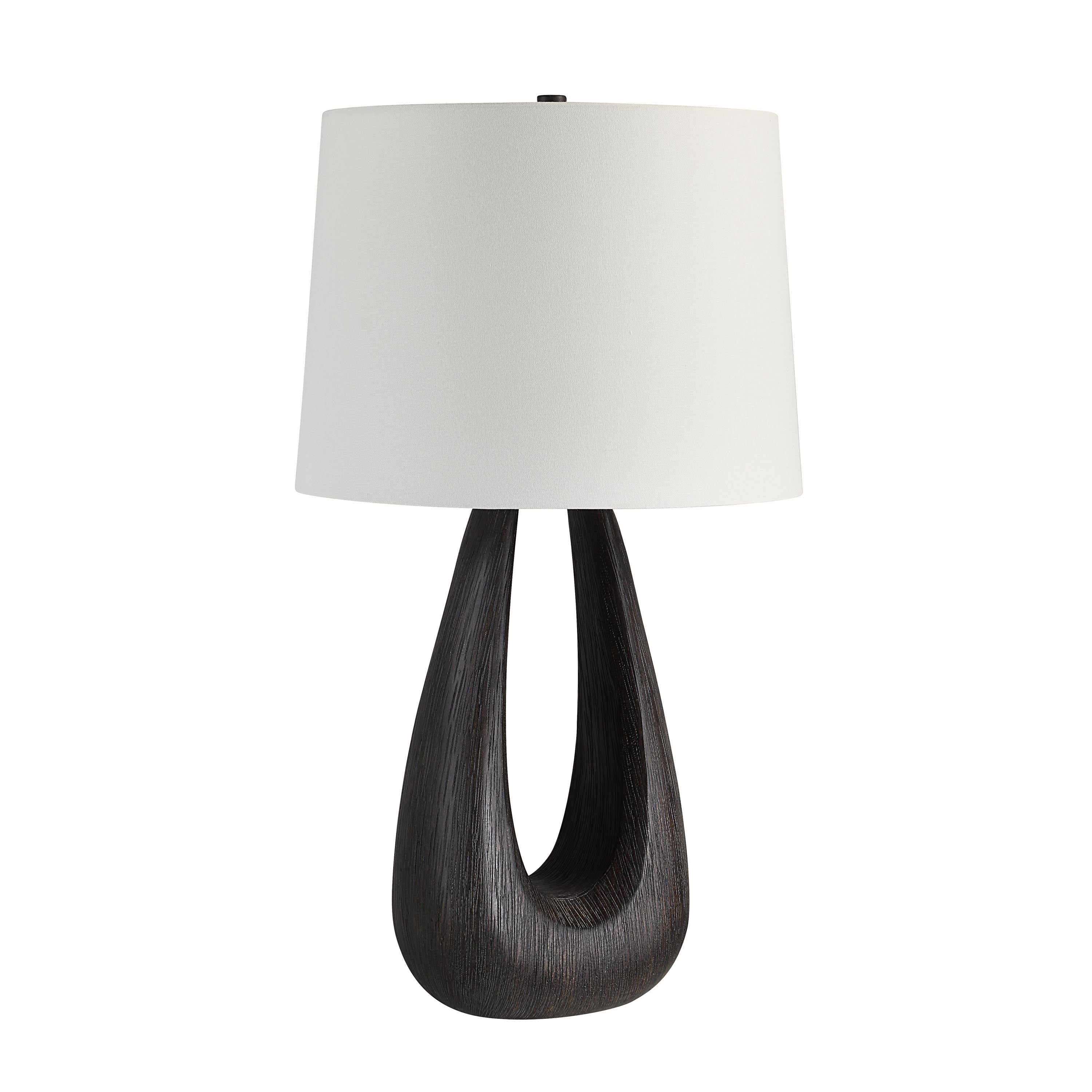 Beckham 29.5" Height Table Lamp, Brown - Angle Image - LPT1320