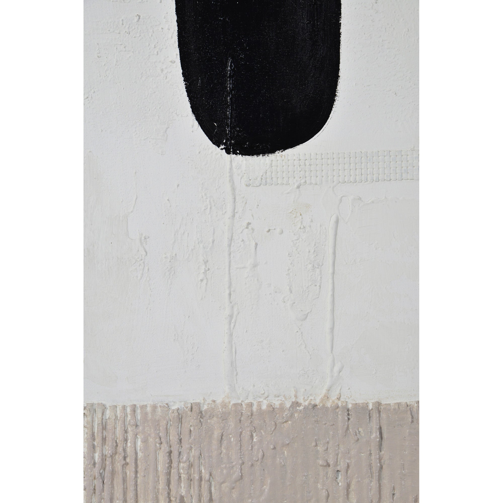 Dragoni 15" Wide Canvas Art, Black - Detail Image - OL2122