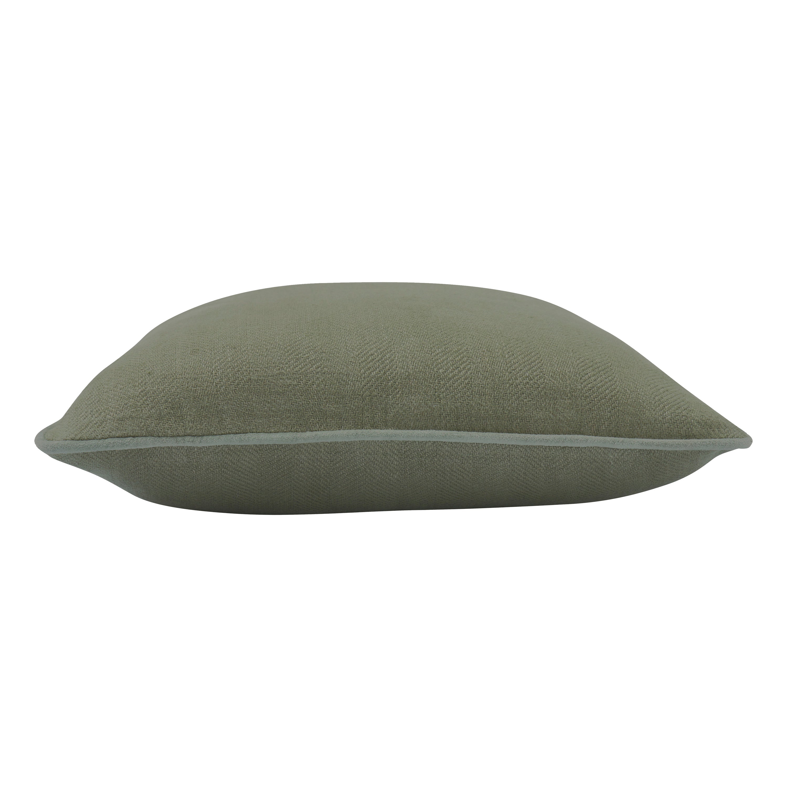 Lavigne 20X20 Indoor Pillow, Dark Green - Angle Image - PWFL1445
