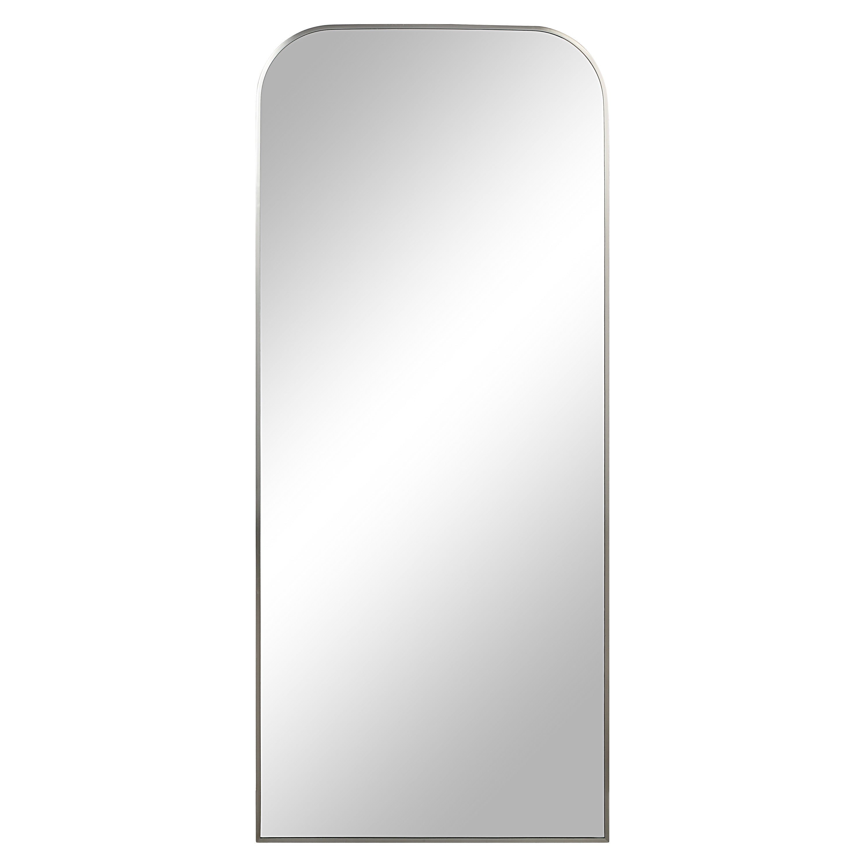 Samia 72" H x 30" W Wall Mirror, Grey - Main Image - MT2721