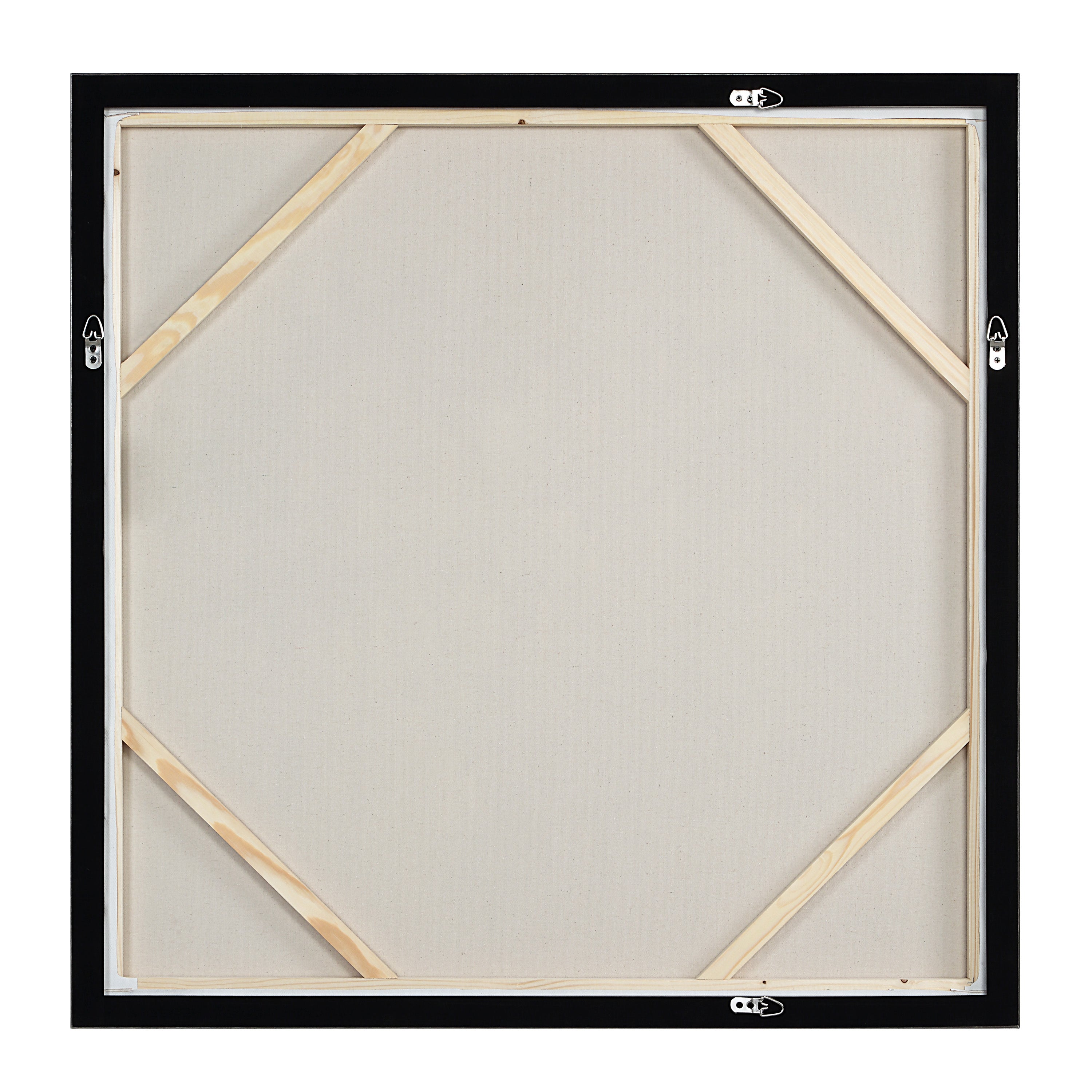 Malva 40" H x 40" W Canvas Art, Beige - Backing Image - OL2211