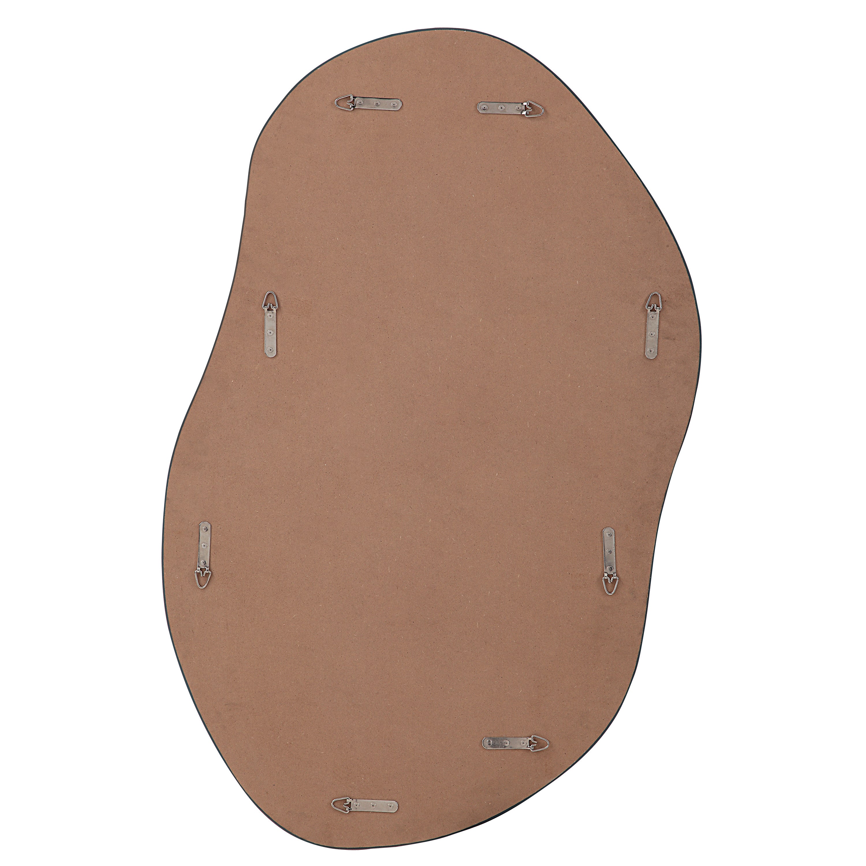Angelonia 45" Tall Irregular Rectangular Oval Mirror - Backing Image - MT2608