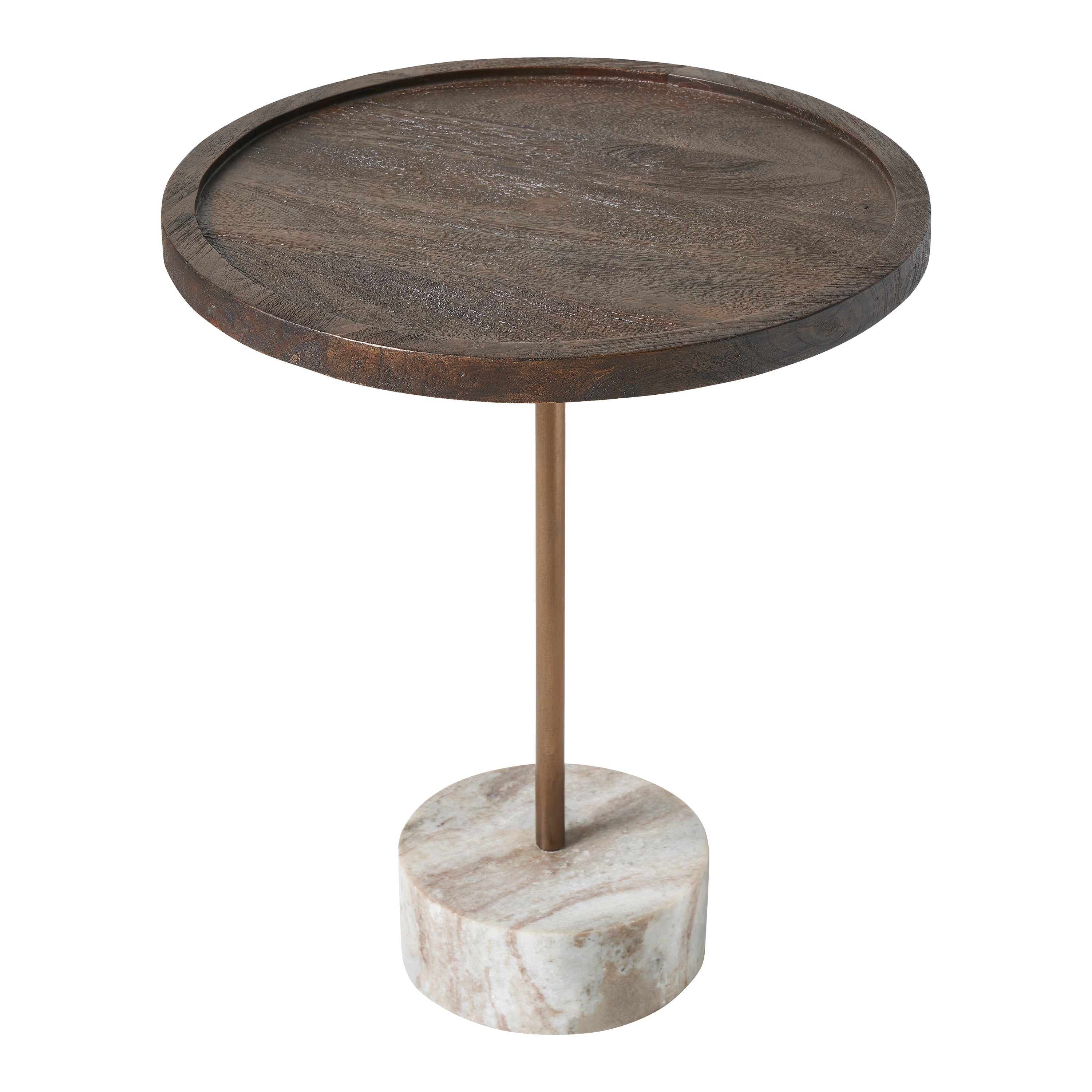 Braiden 21" Height Table, Brown - Angle Image - TA525