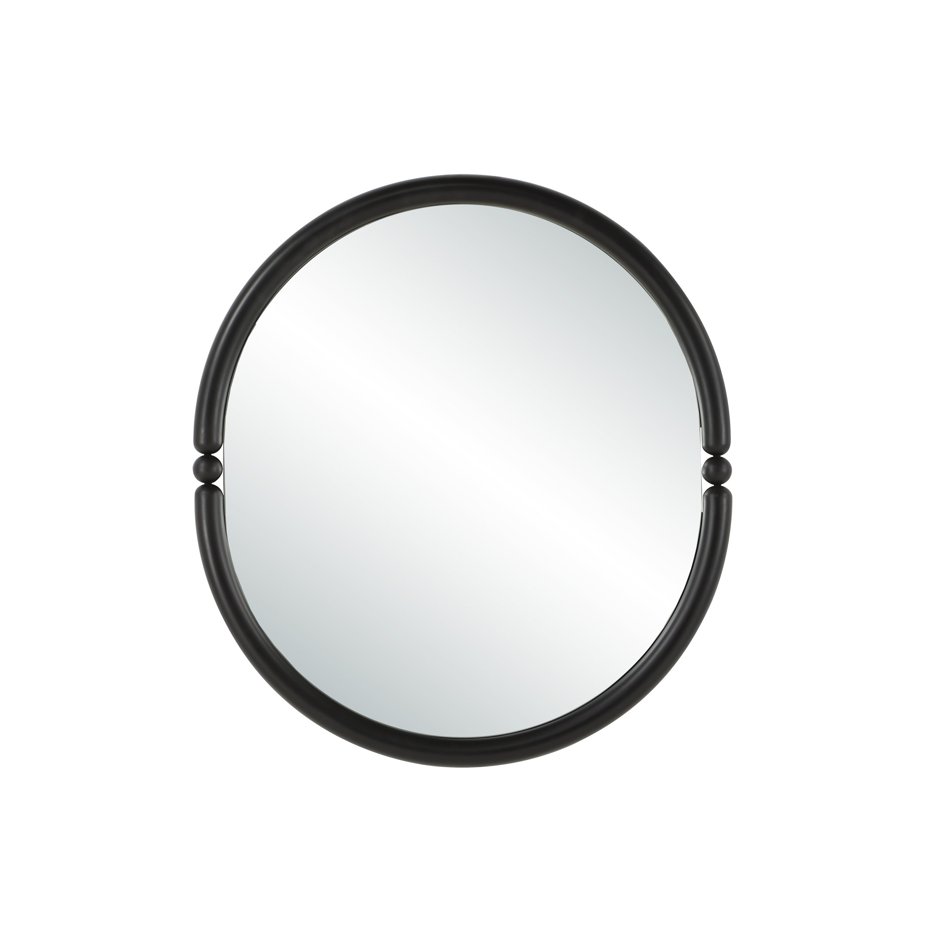 Ditto 40" H x 36" W Wall Mirror, Black - Main Image - MT2757