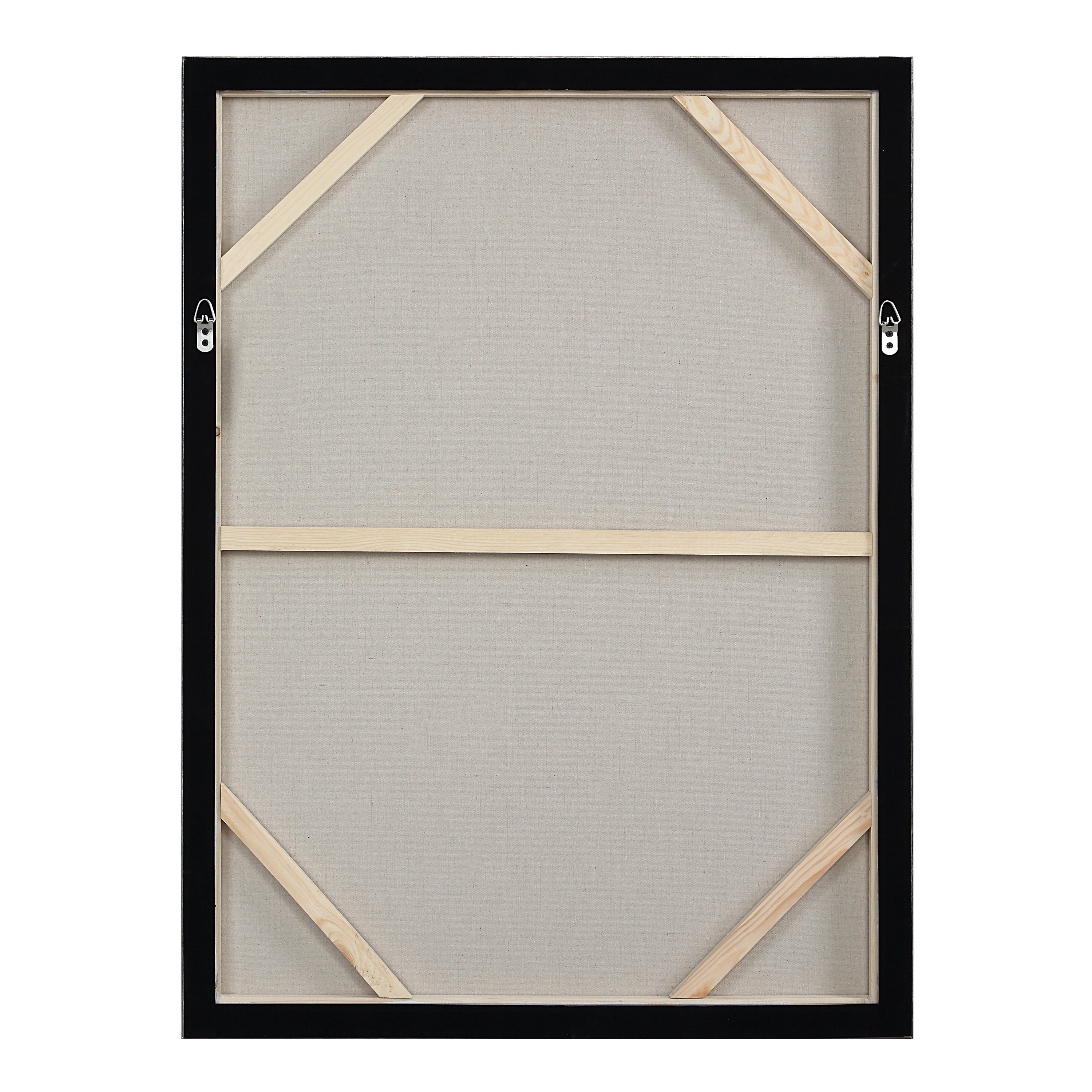 Storia 40" H x 30" W Canvas Art, Beige - Backing Image - OL2224