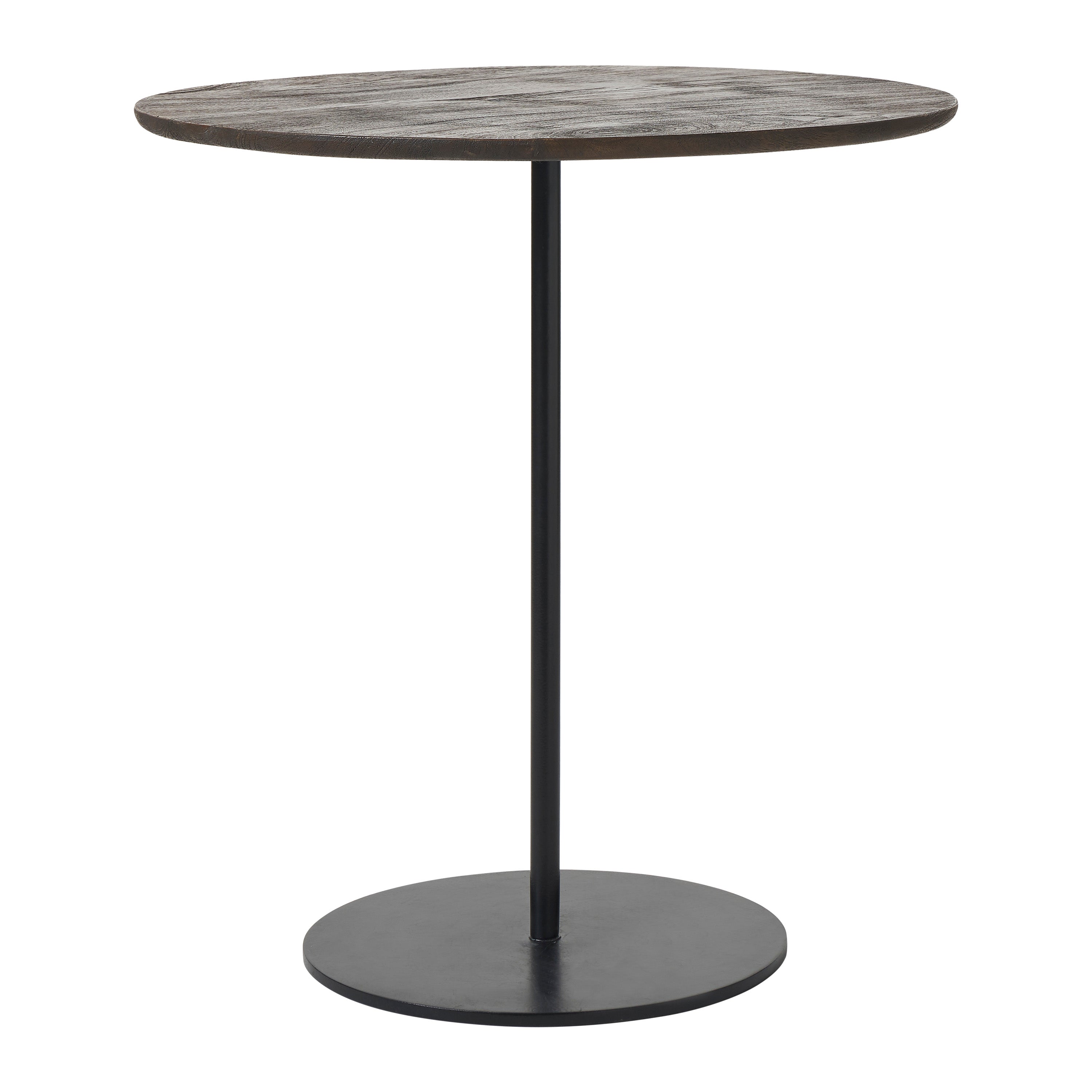 Argos 21" Height Table, Brown - Angle Image - TA526