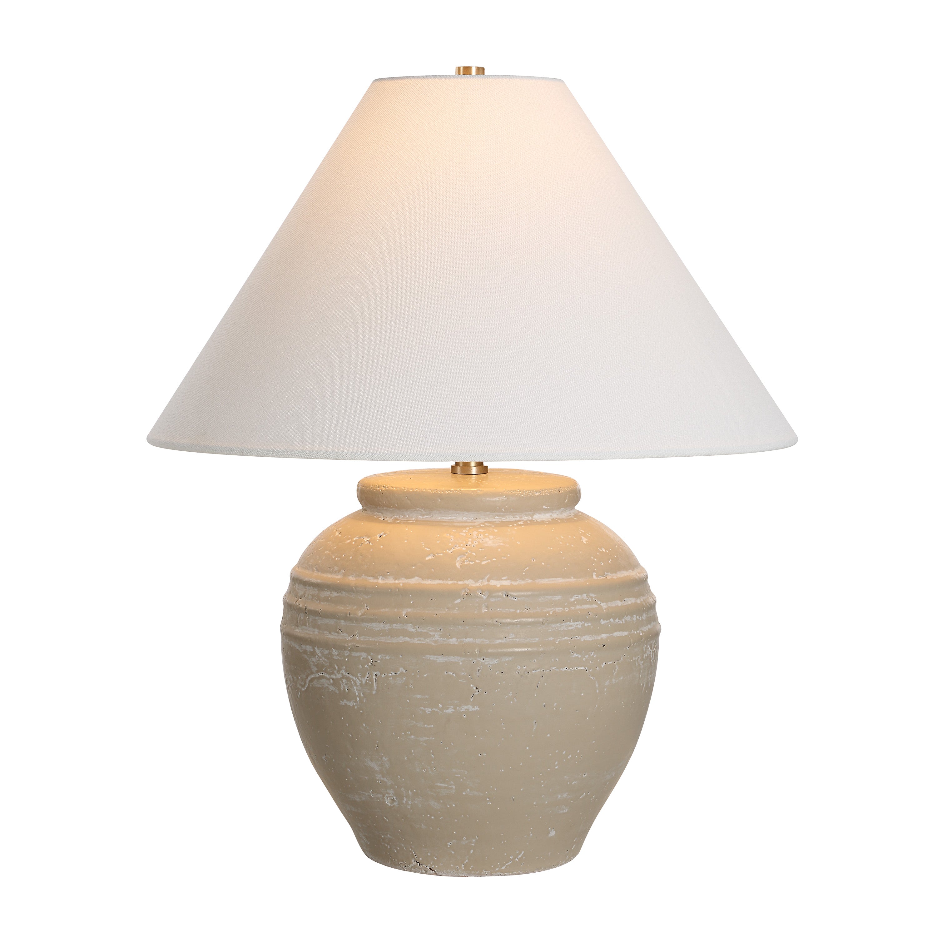 Fela 21" Length Table Lamp, BEIGE - Additional Image 2 - LPT1280