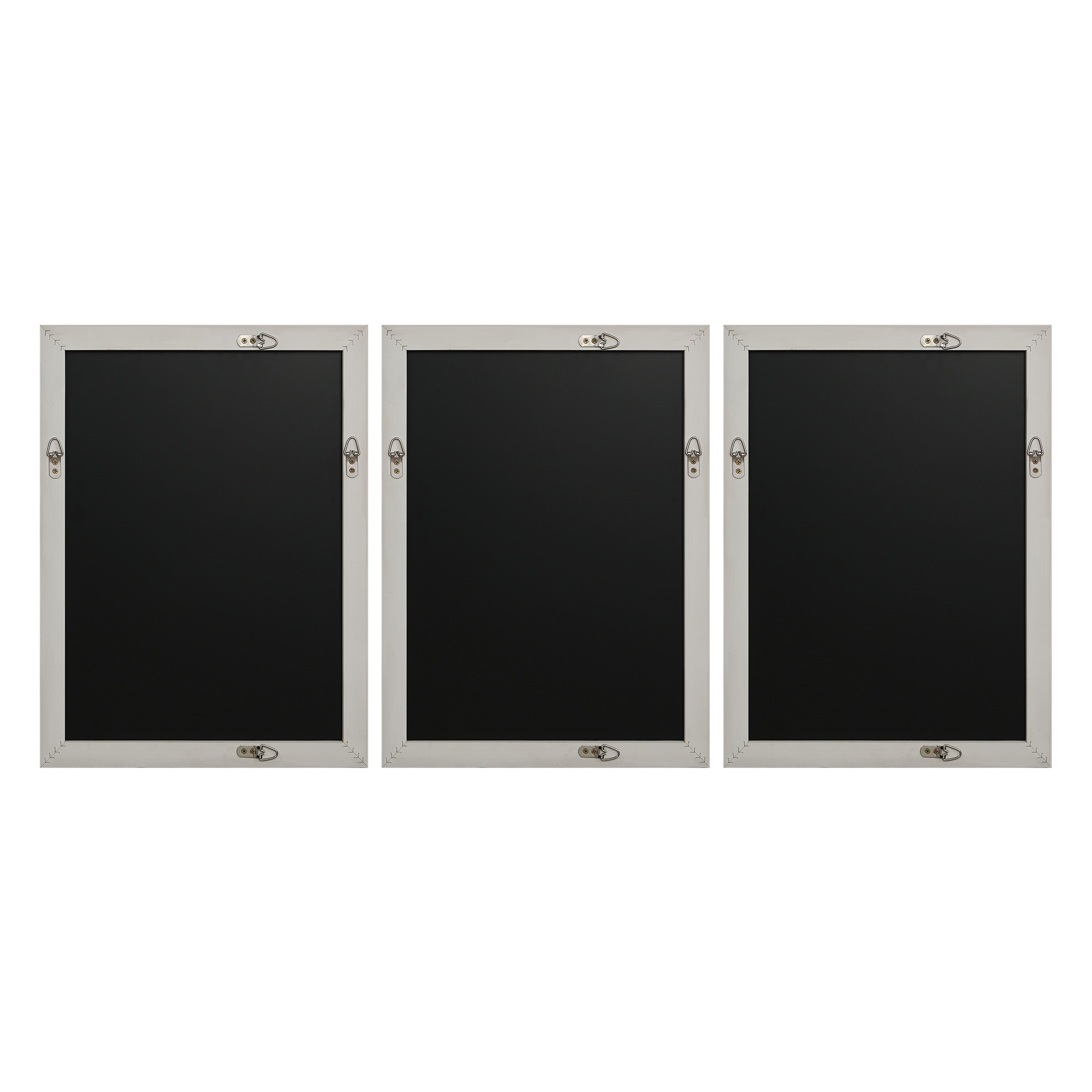Marsh 18" Wide Wall Decor, Matte White - Backing Image - W6756