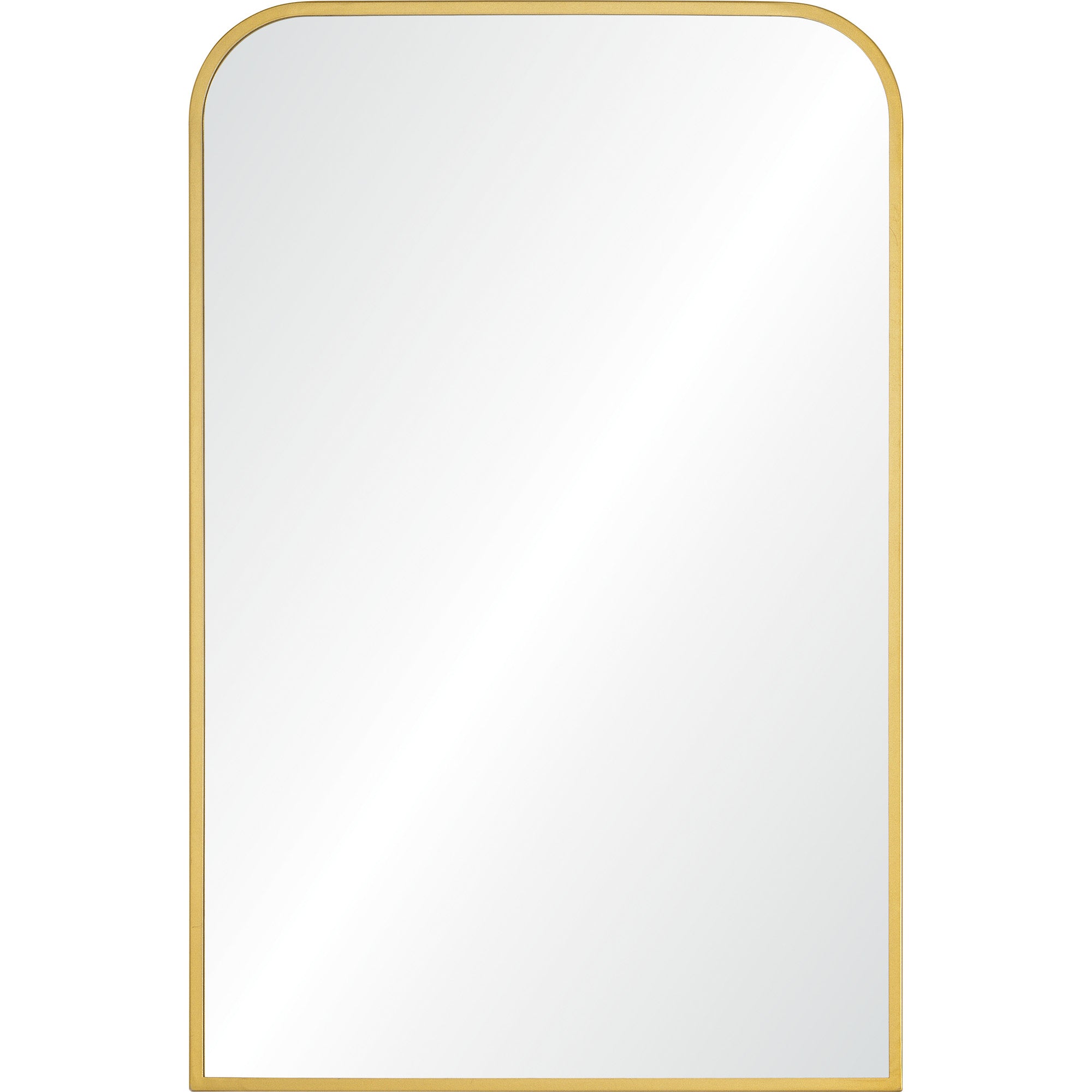Merrimack 36" Tall Rectangle Wall Mirror, Yellow - Main Image - MT2512