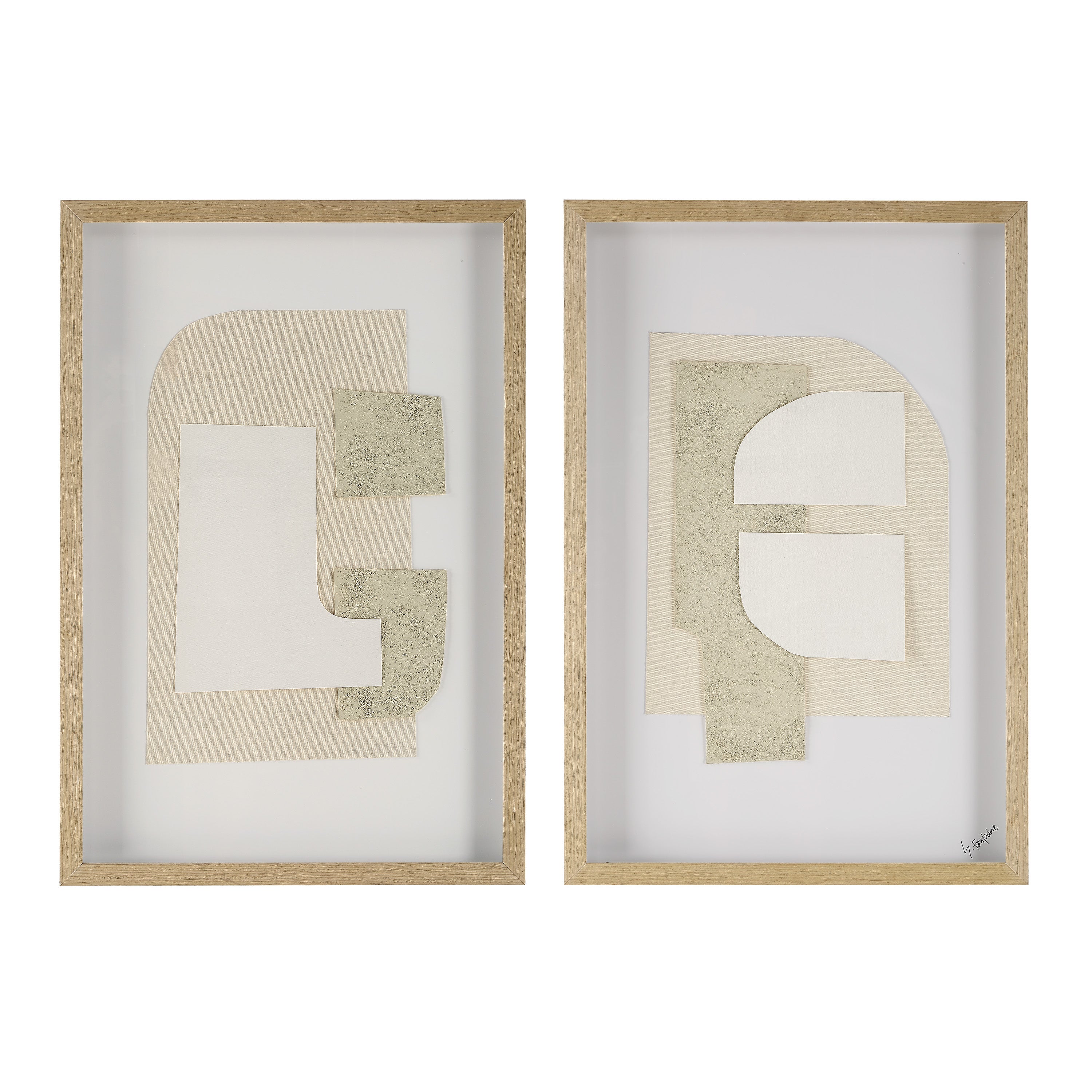 Delias 20.0" Wide Wall Decor, Printed Artwork (2 Piece Set) - Main Image - W6780