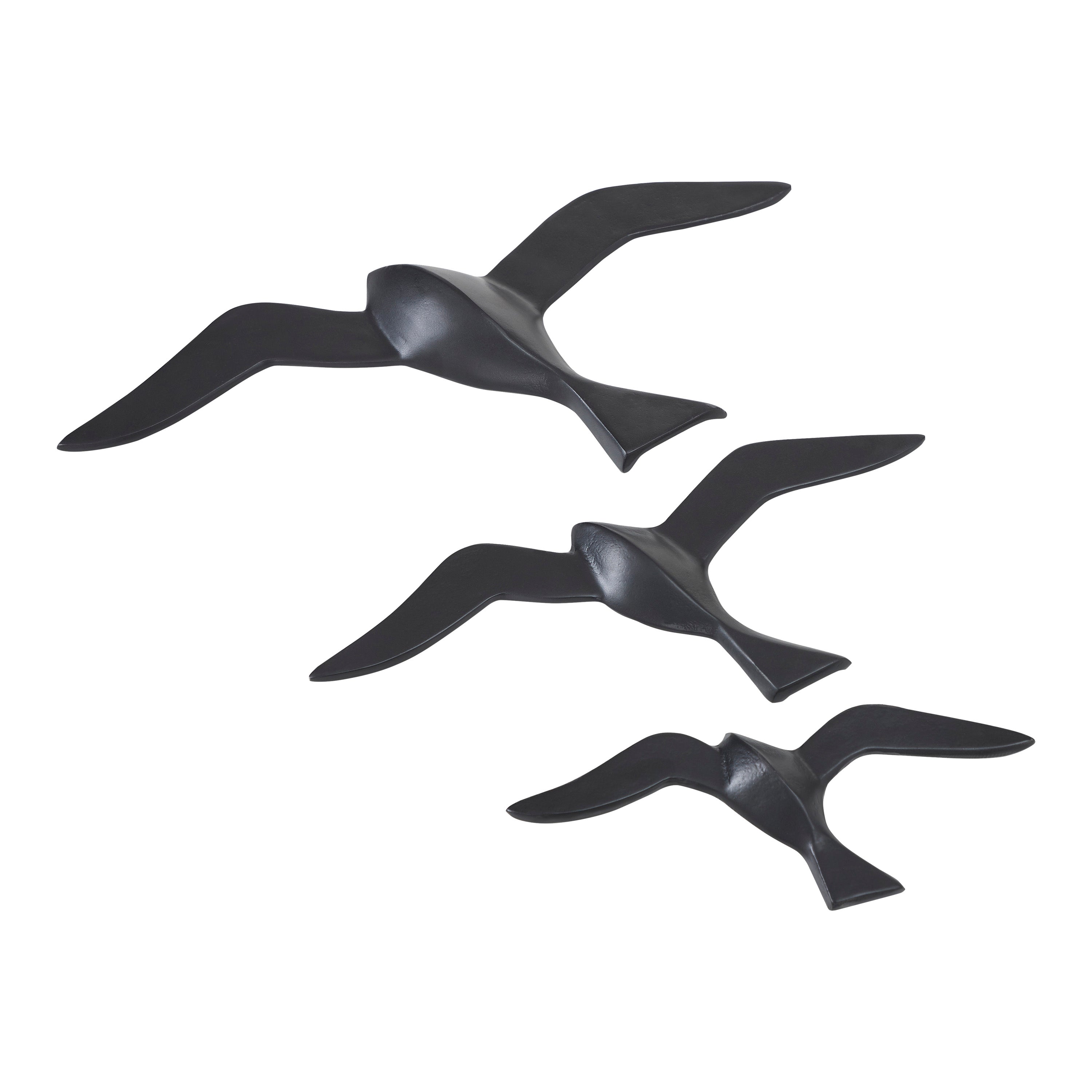 Stevens Wall Decor, Matte Black - Main Image - W6744