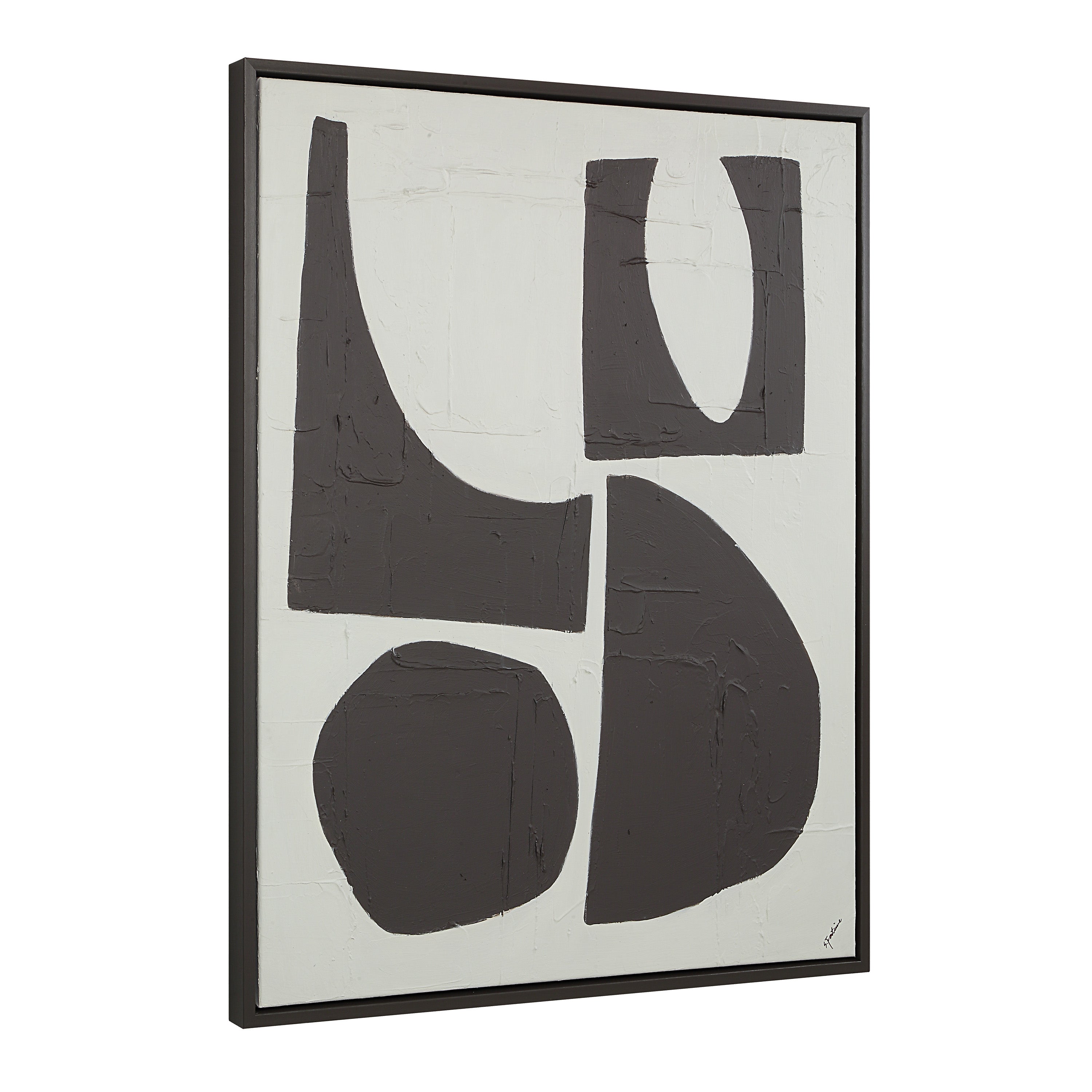 Castagno 50" H x 40" W Canvas Art, Brown - Angle Image - OL2186