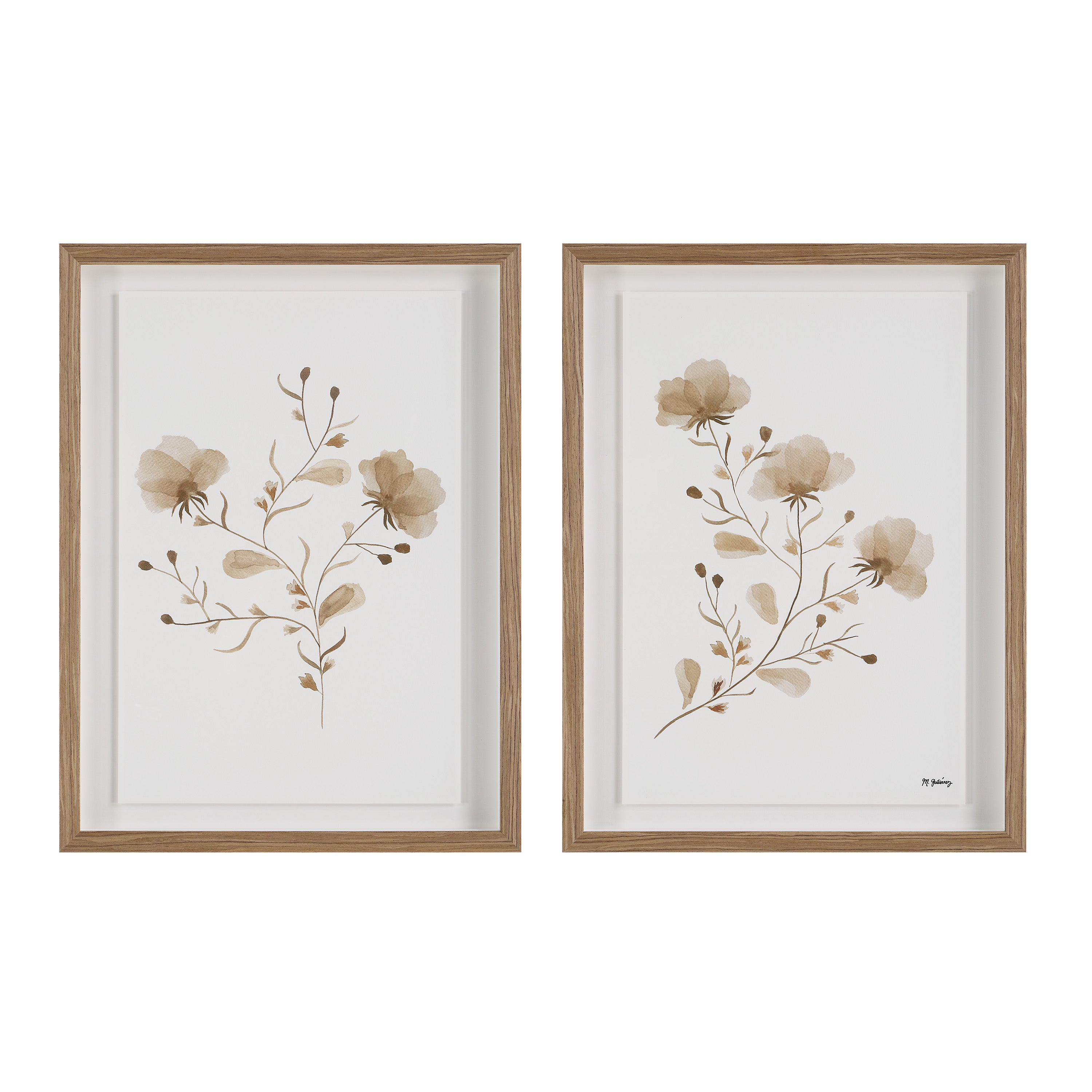Madalena 18.0" Wide Wall Decor, Printed Artwork (2 Piece Set) - Main Image - PA0050