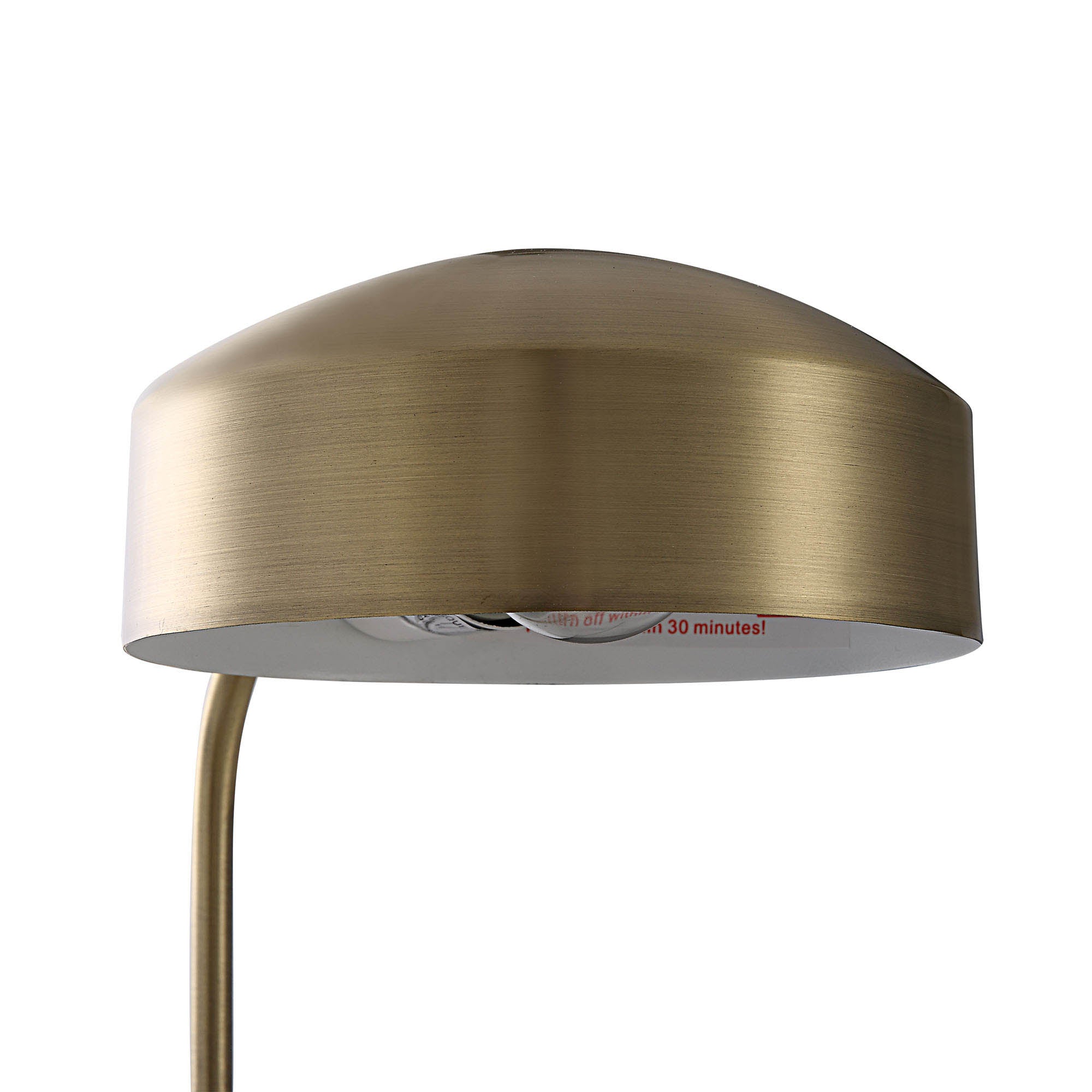 Riesco 22.5" Length Desk Lamp, Antique Brass - Additional Image 4 - LPT1214