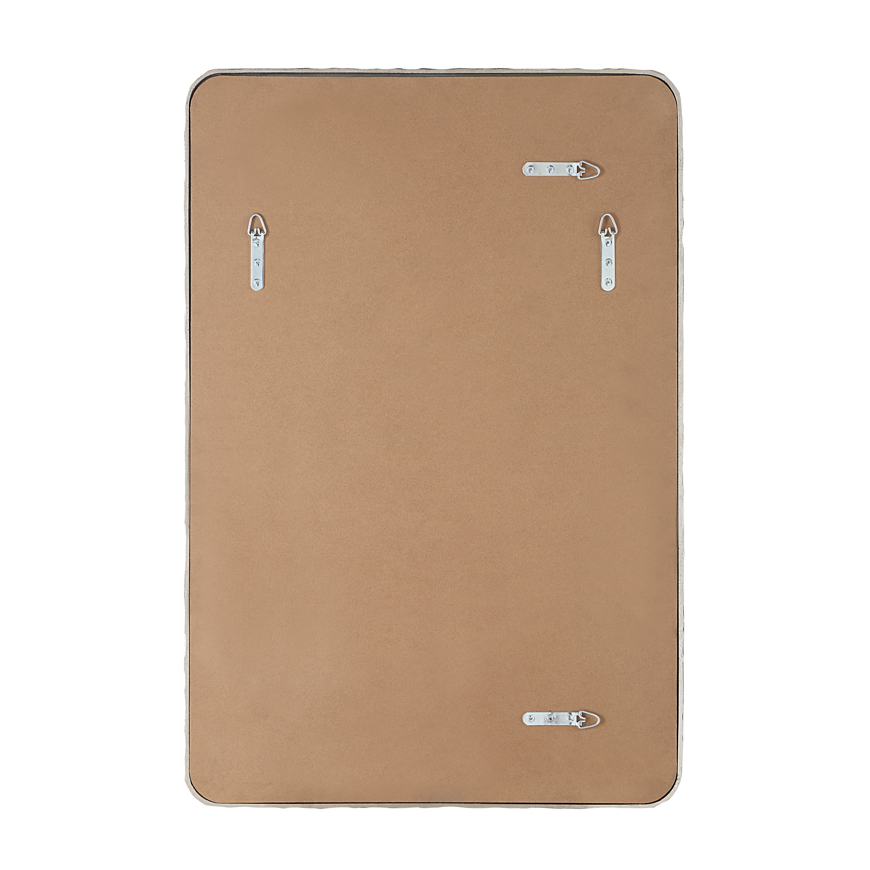 Pollonia 36" H x 24" W Wall Mirror, Grey - Backing Image - MT2694