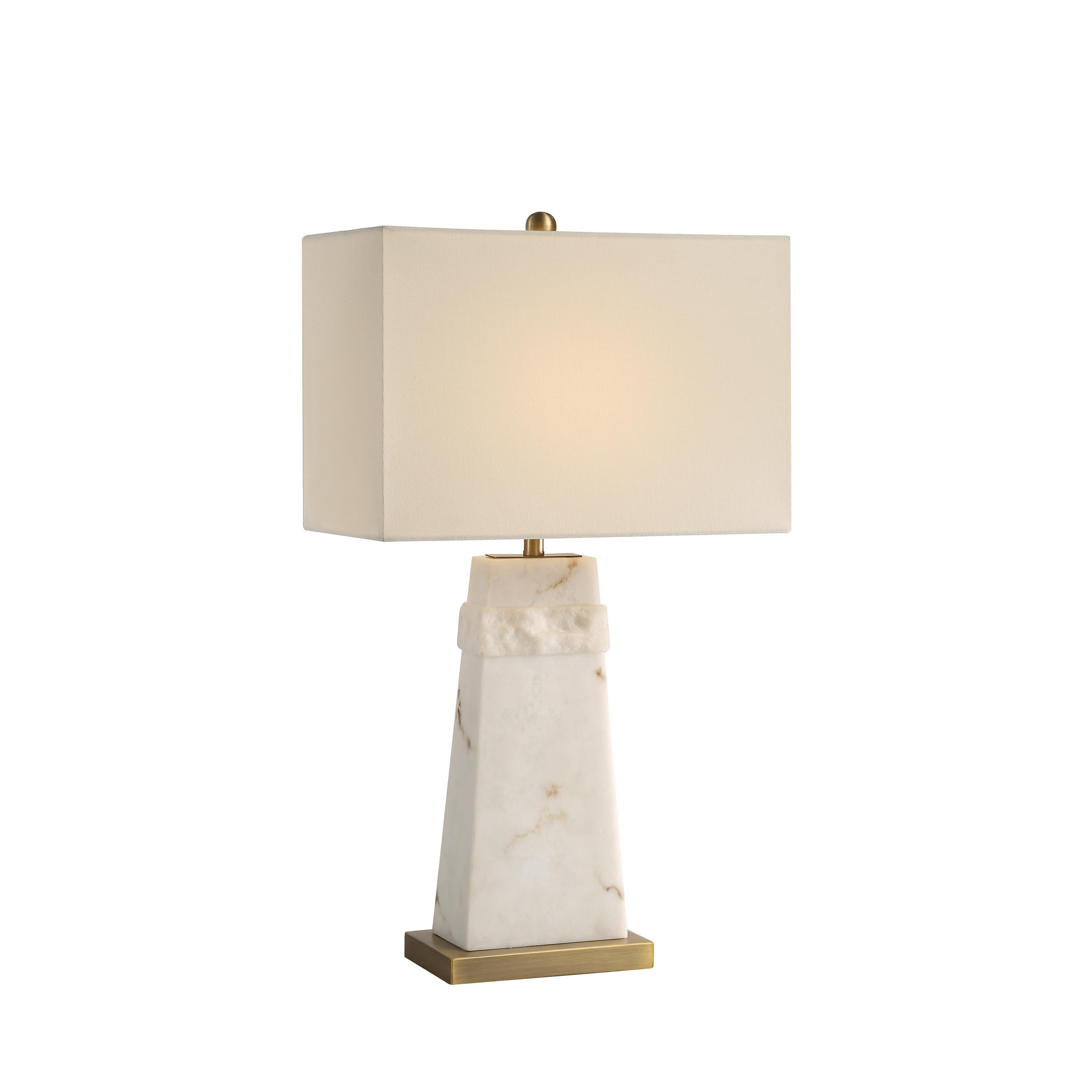 Nisrine 28" Height Table Lamp, Cream - Additional Image 2 - LPT1342