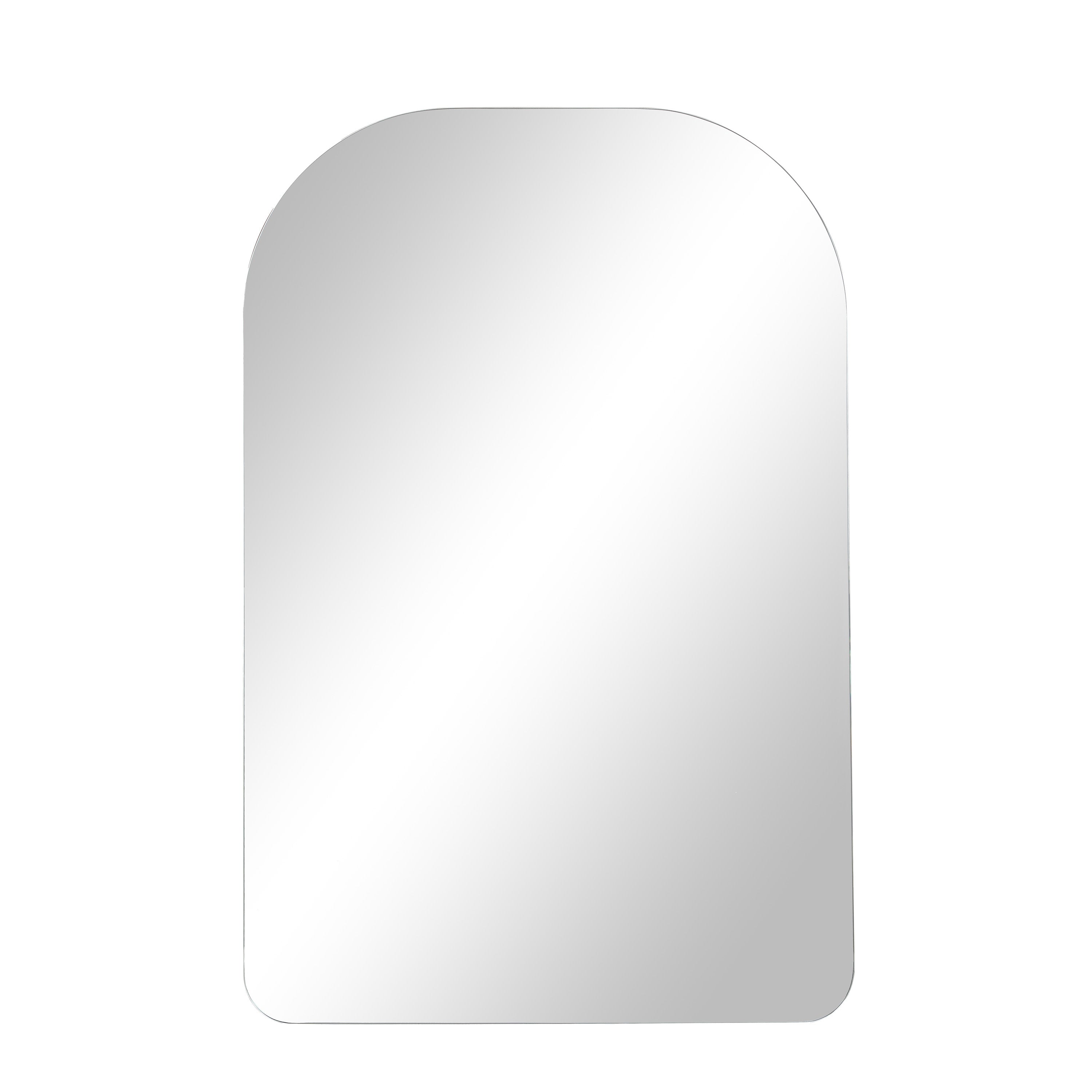 Chania 36" H x 24" W Wall Mirror, Grey - Main Image - MT2695