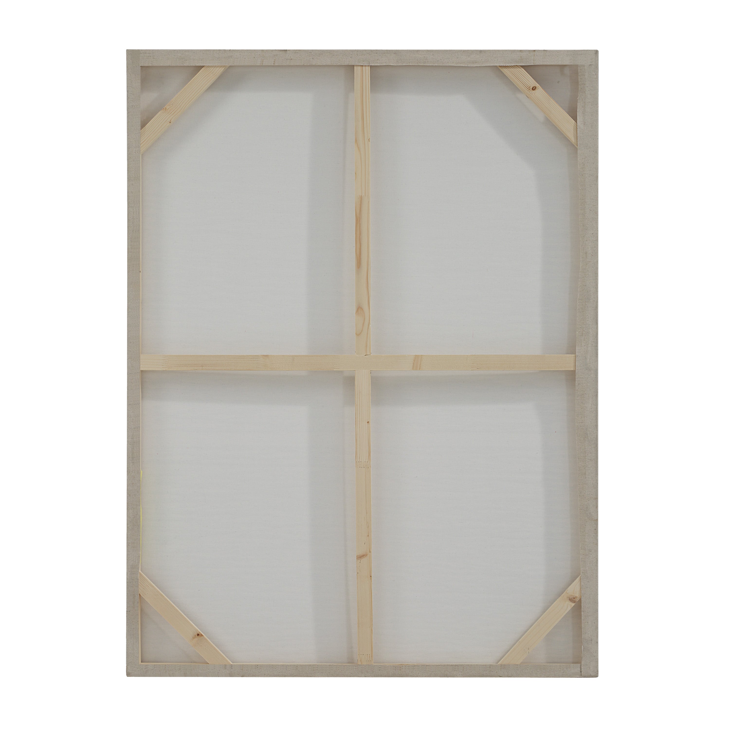 Chiari 36" Wide Canvas Art, White - Backing Image - OL2170