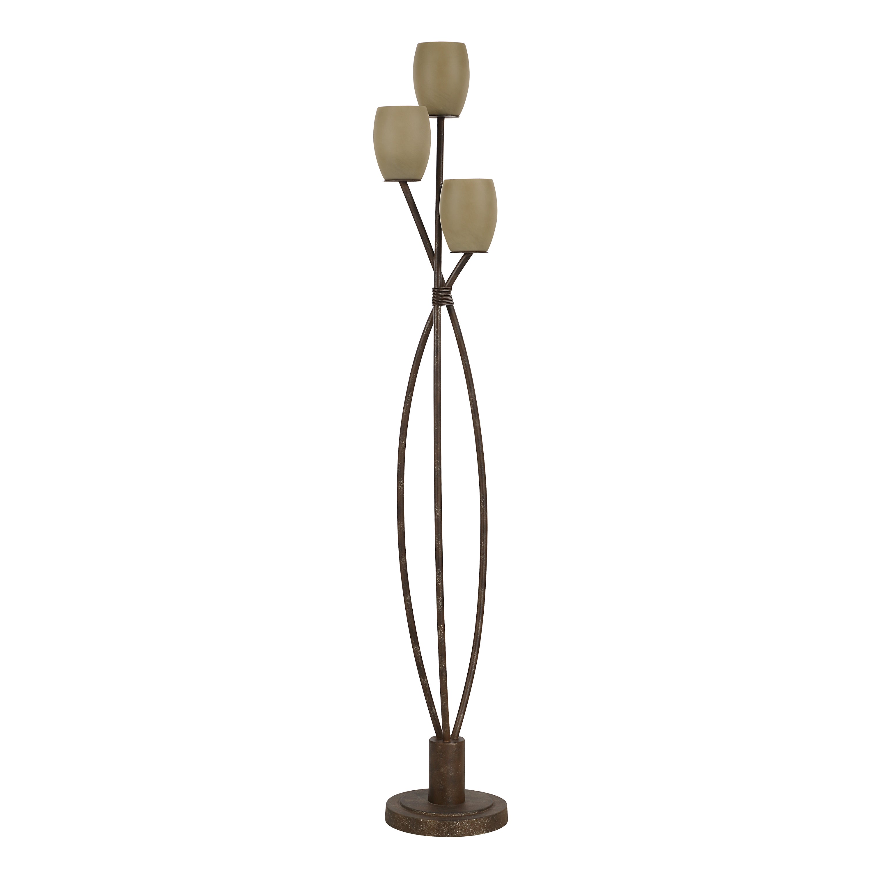Soan 65.0" Height Floor Lamps, Copper Bronze With Gold - Main Image - LPF3187EV