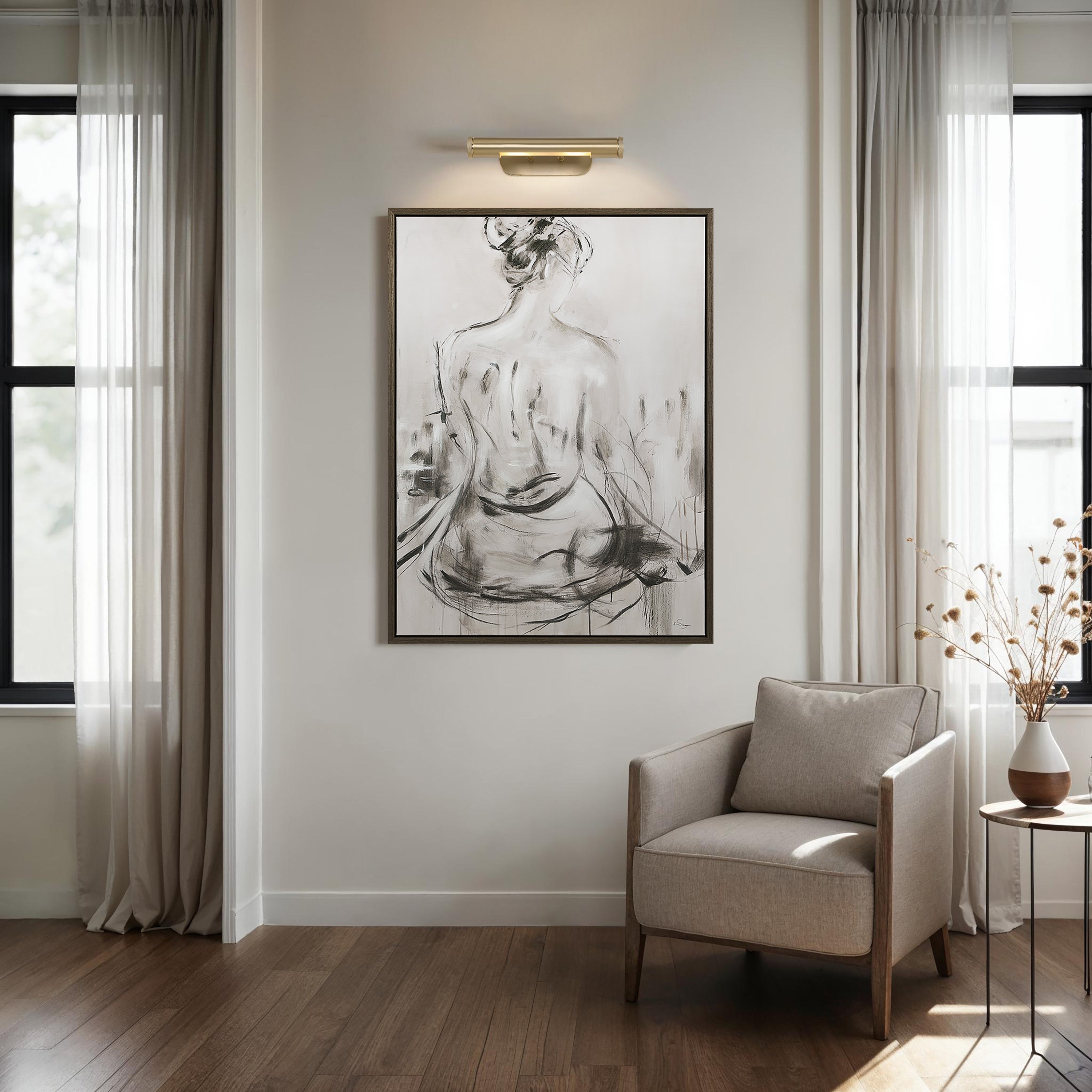 Opale 4.5" Height Wall Sconce, Yellow - Lifestyle Image - WS161